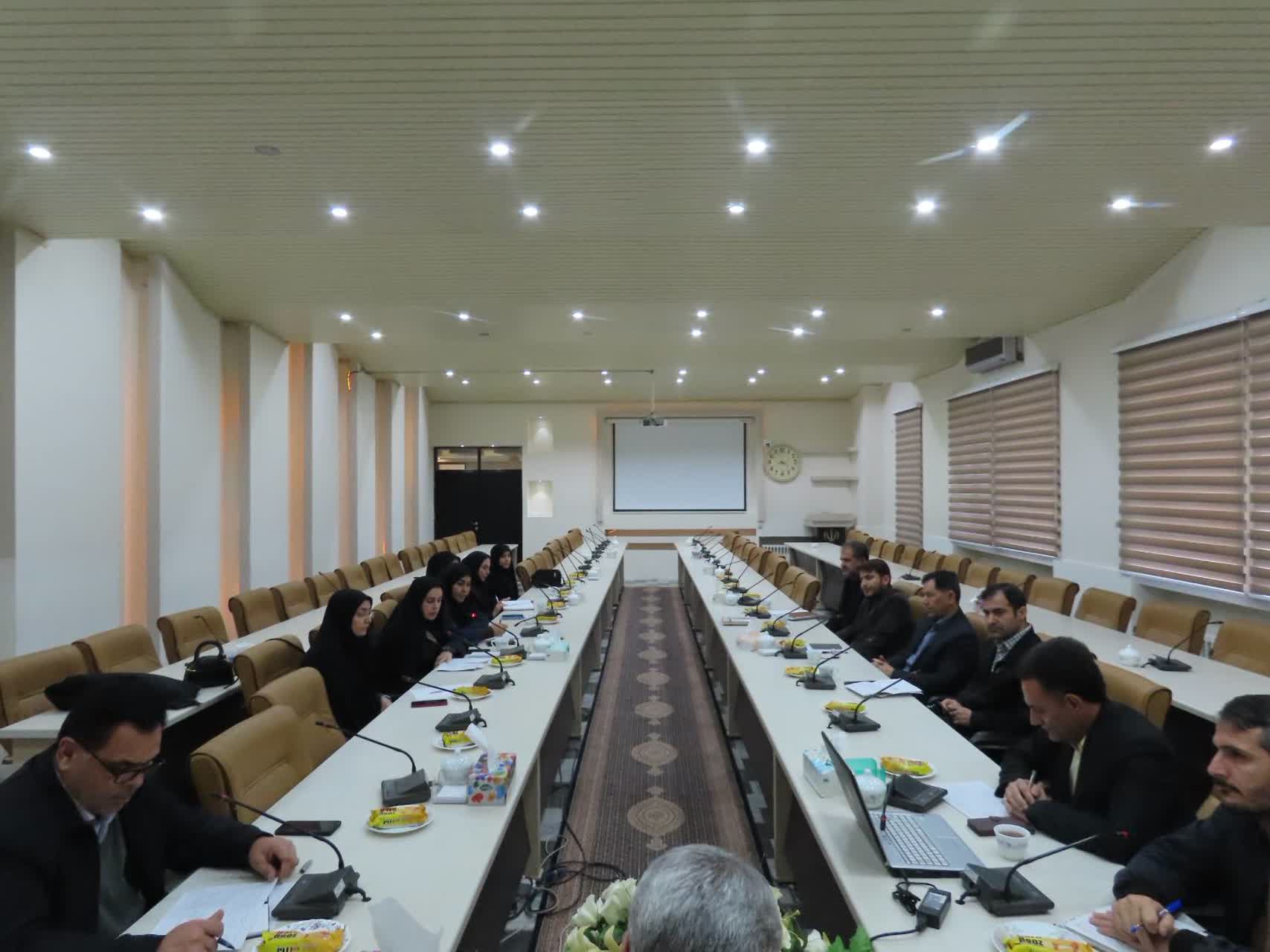 جلسه طرح ملی نماد شهرستان چایپاره