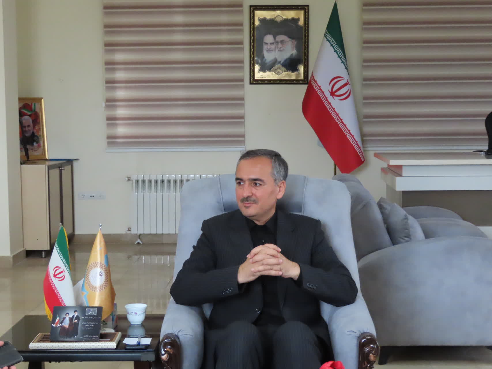 مراسم تکریم و معارفه سرپرست اداره منابع طبیعی و آبخیزداری شهرستان چایپاره