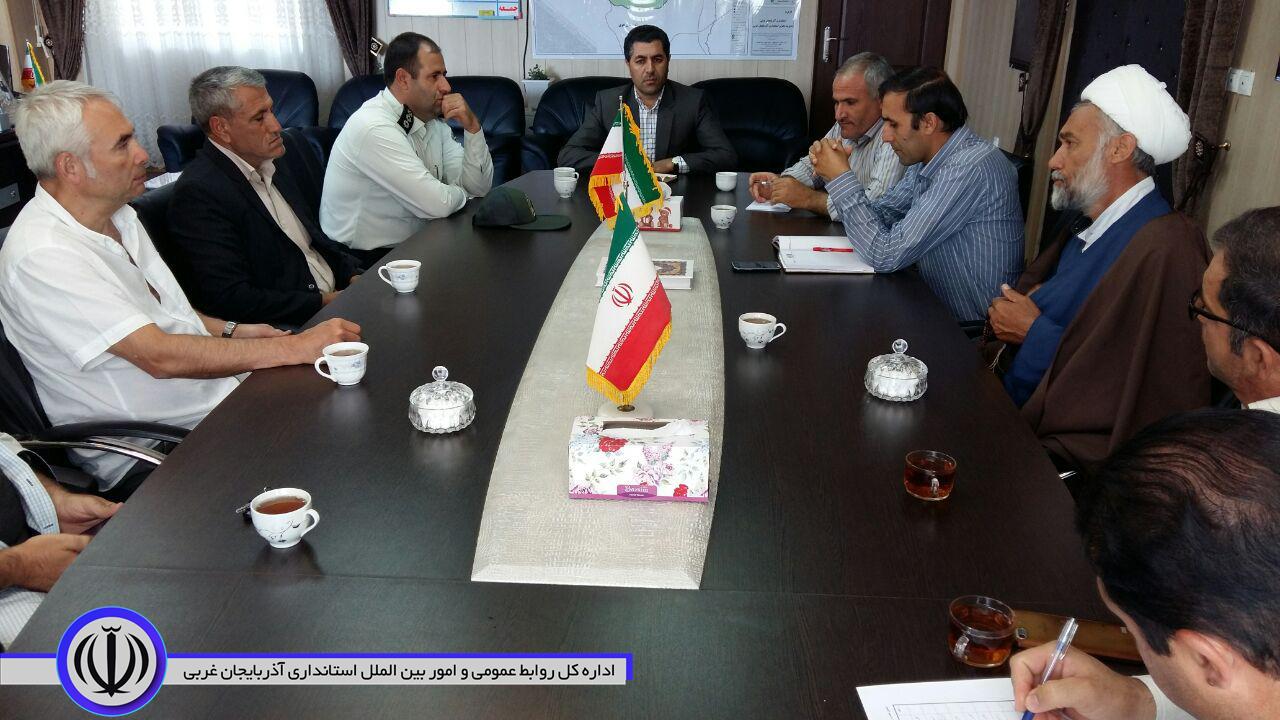 جلسه حفاظت از آثار تاریخی و فرهنگی روستای چورس