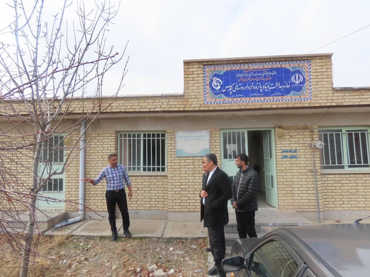 بازدید سرزده فرماندار چایپاره از خانه بهداشت روستای چورس