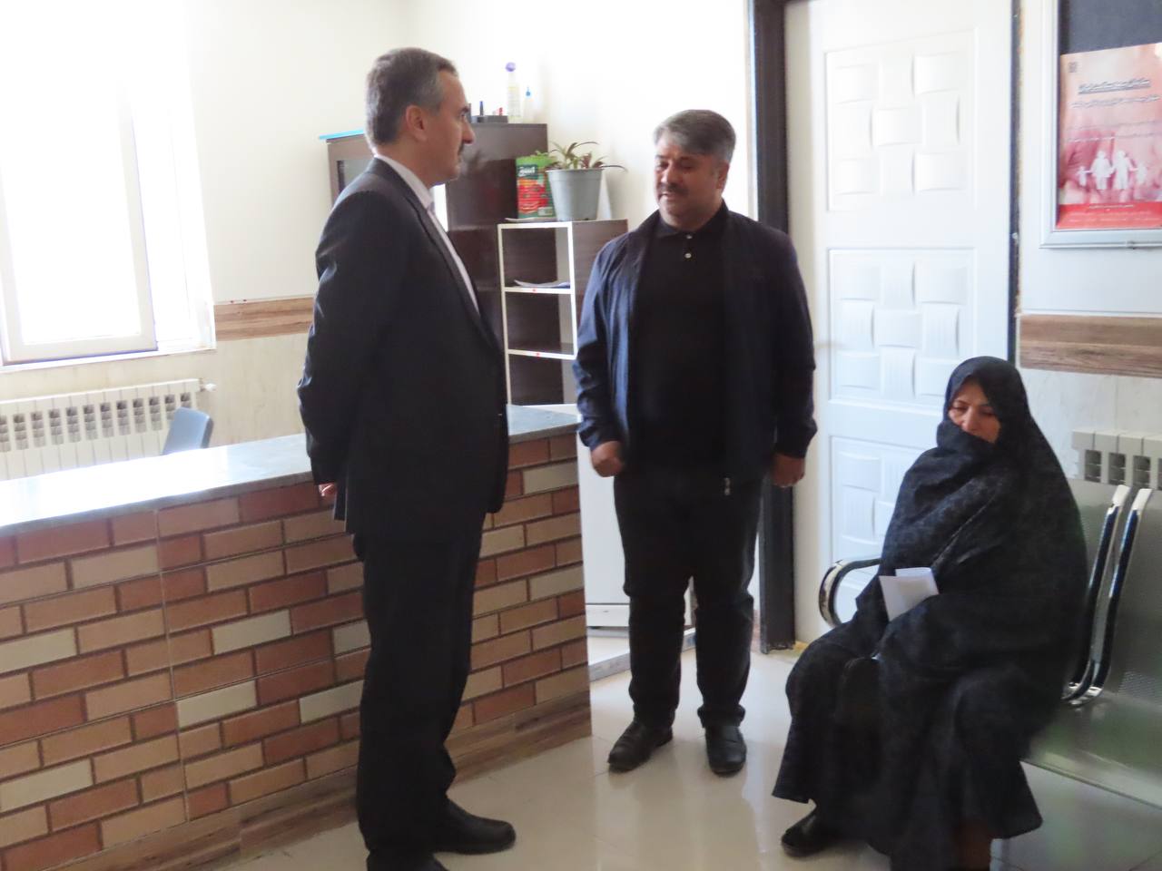 بازدید سرزده سعید شکورزاده فرماندار چایپاره از مرکز خدمات جامع سلامت روستایی قره کندی