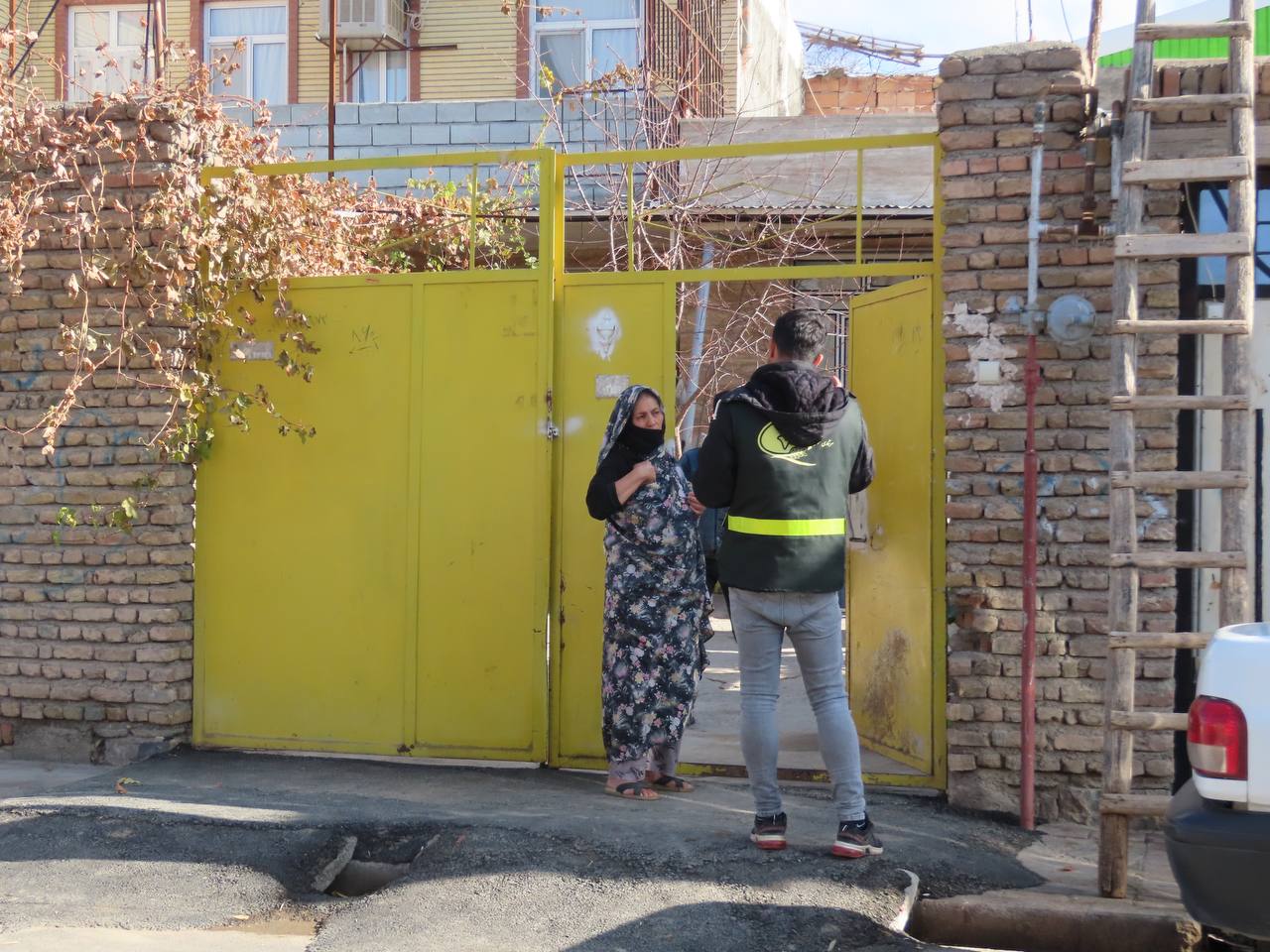بازدید سعید شکورزاده فرماندار شهرستان چایپاره از روند اجرای سرشماری عمومی کشاورزی در بخش حاجیلار