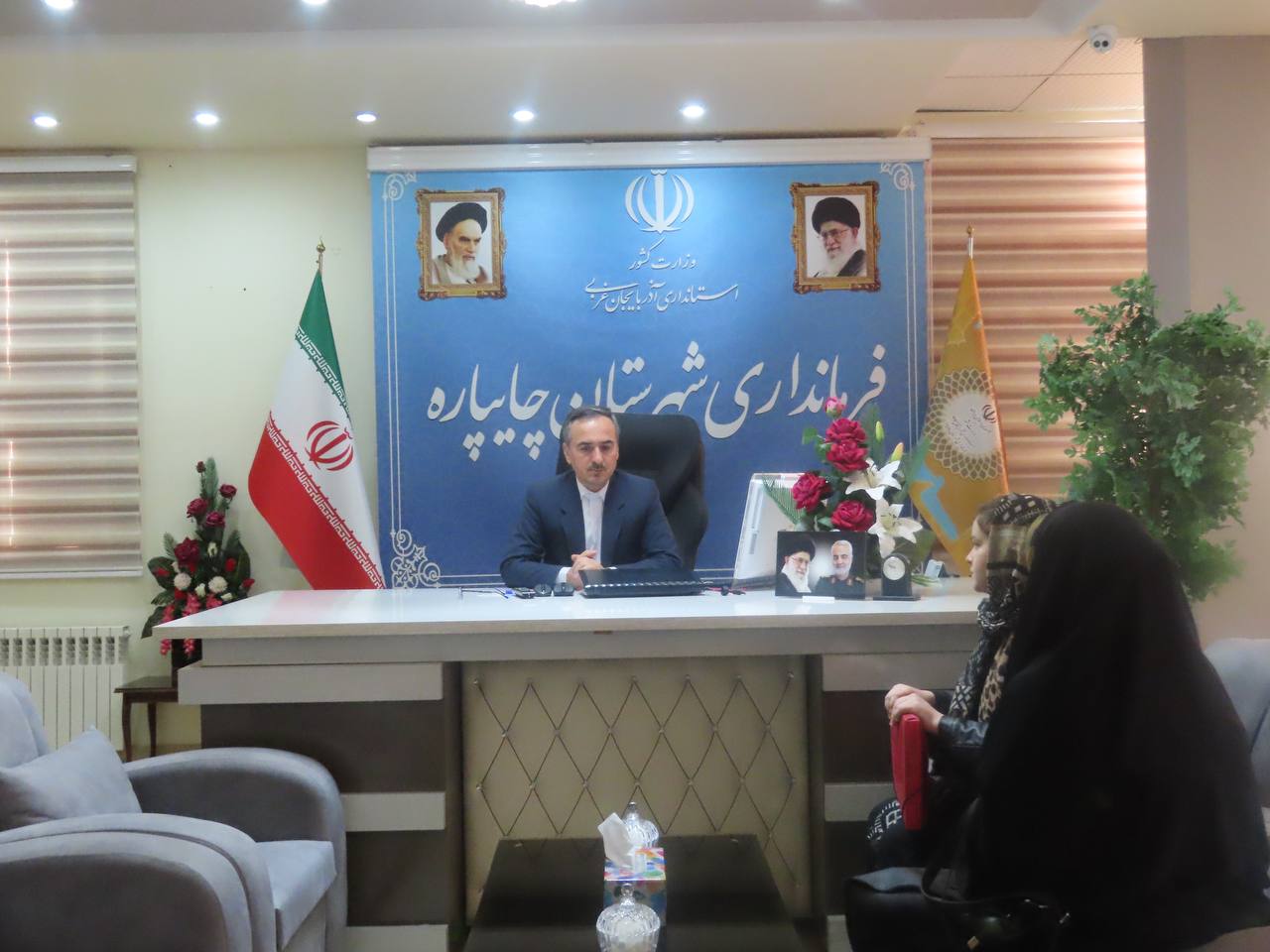احصاء و بررسی مشکلات مردمی توسط نماینده عالی دولت در شهرستان چایپاره