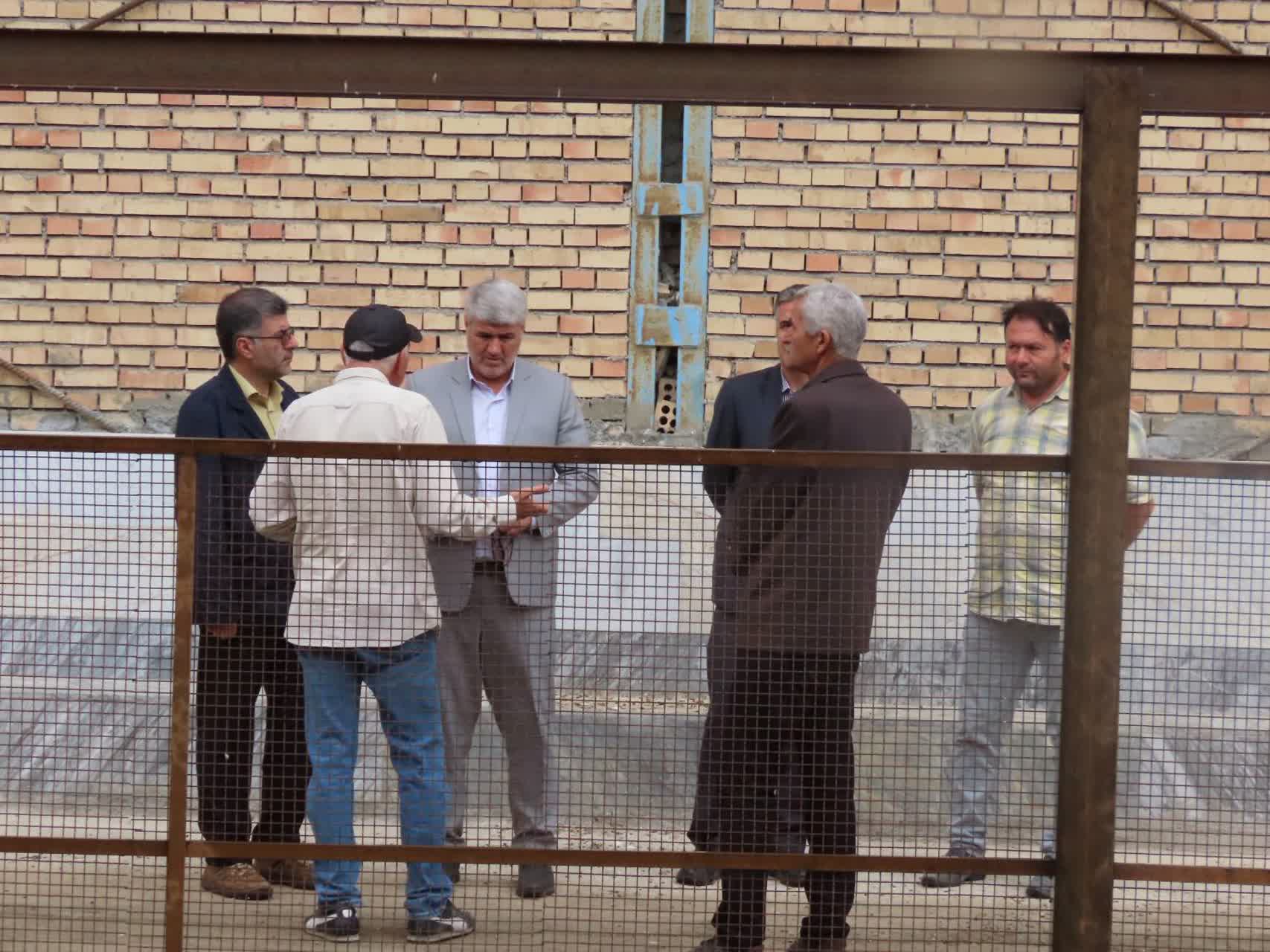 بازدید فرماندار چایپاره از شرکت معدنی کوه کمر چایپاره