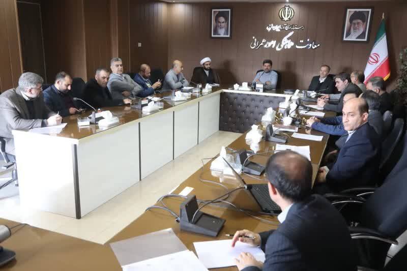 جلسه کارگروه مدیریت بهینه مصرف انرژی استان