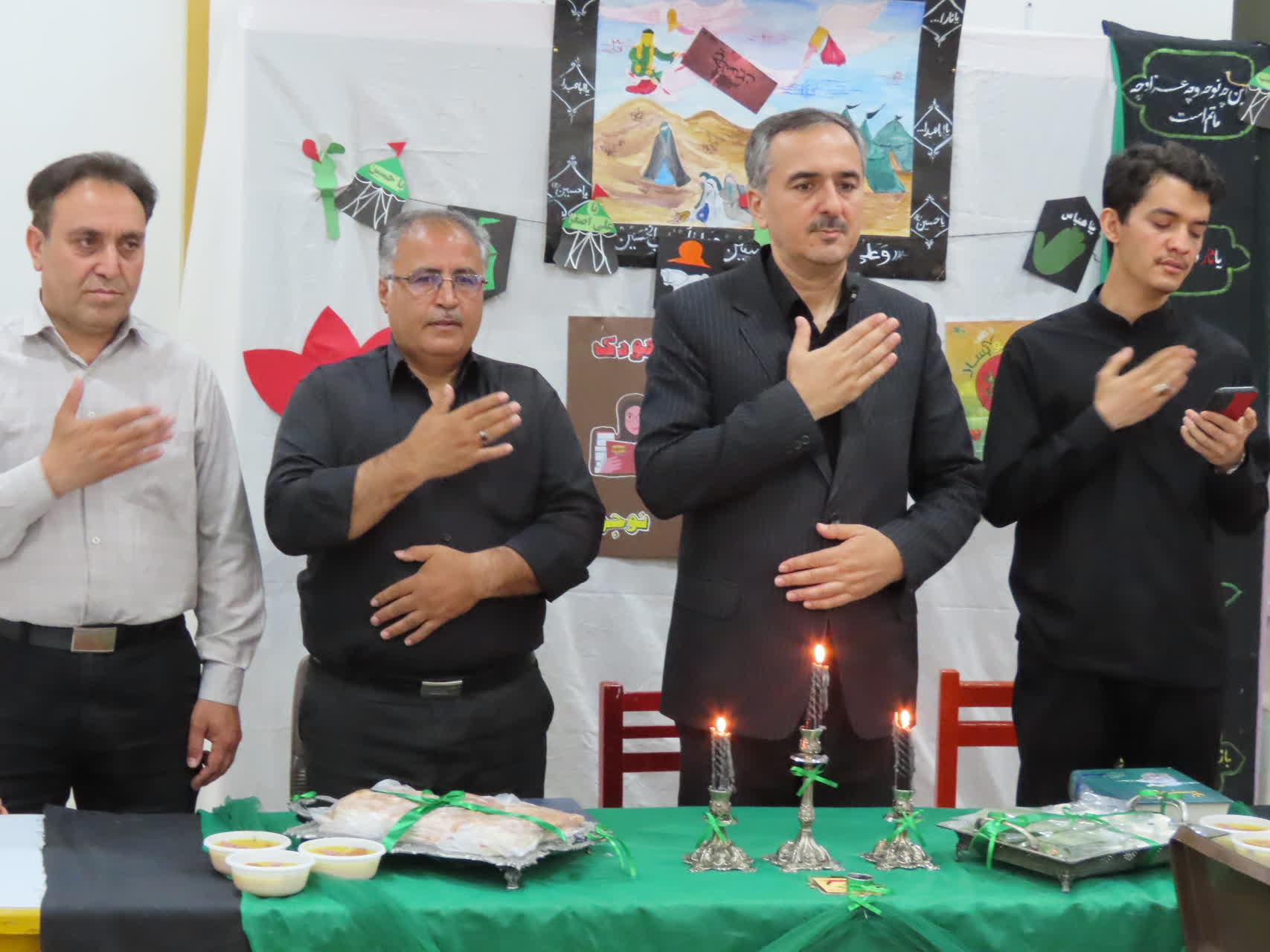 برگزاری مراسم عزاداری سالروز شهادت حضرت امام سجاد (ع)