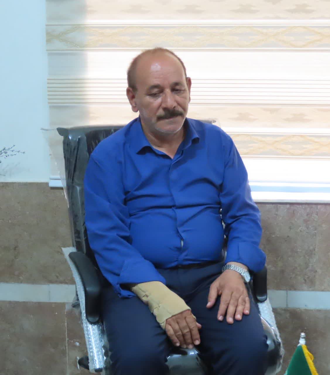 بازدید سرزده سعید شکورزاده فرماندار چایپاره از اداره تعاون روستایی