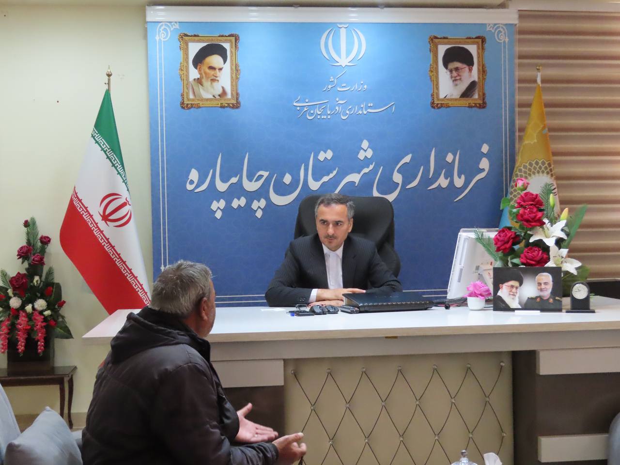 احصاء و بررسی مشکلات مردمی توسط نماینده عالی دولت در شهرستان چایپاره