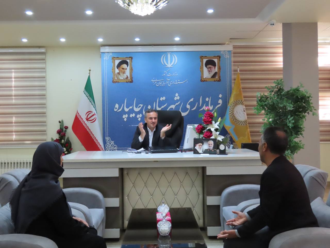 احصاء و بررسی مشکلات مردمی توسط نماینده عالی دولت در شهرستان چایپاره