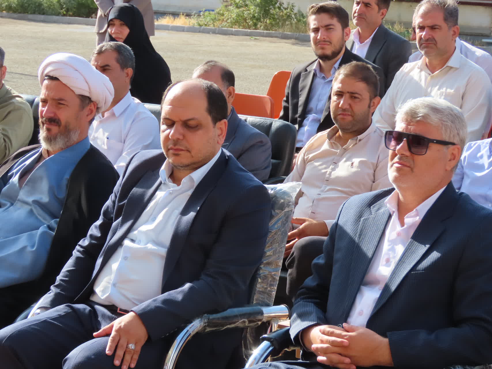 افتتاح فضای ورزشی روباز (چمن مصنوعی) دبیرستان شبانه روزی خلیج فارس