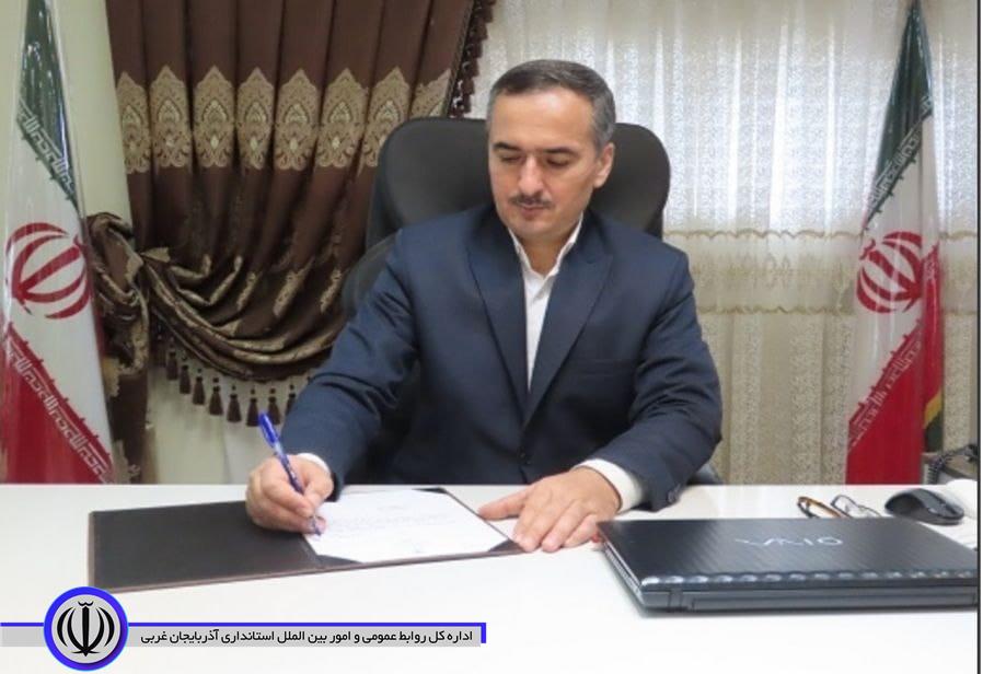 پیام تبریک سرپرست فرمانداری شهرستان چایپاره به مناسبت فرارسیدن هفتم دی ماه سالروز تشکیل نهضت سواد آموزی