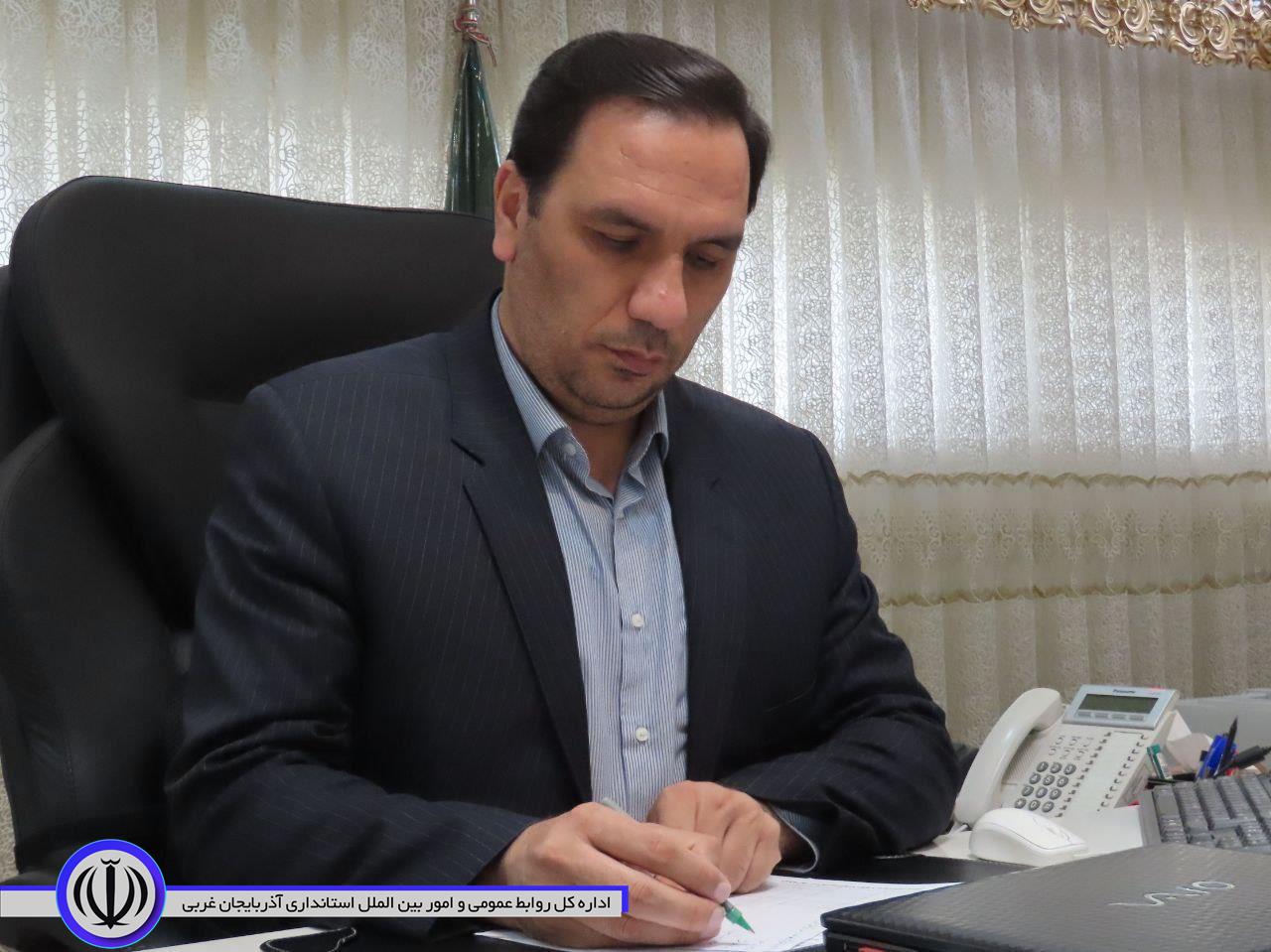 پیام تبریک فرماندار چایپاره به مناسبت فرا رسیدن هفته بسیج