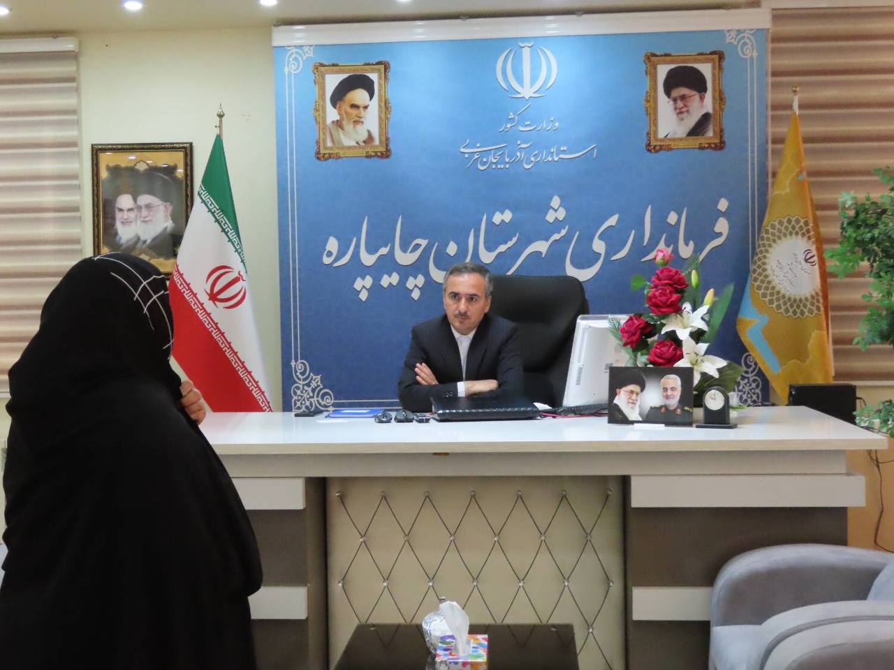 احصاء و بررسی مشکلات مردمی توسط نماینده عالی دولت در شهرستان چایپاره