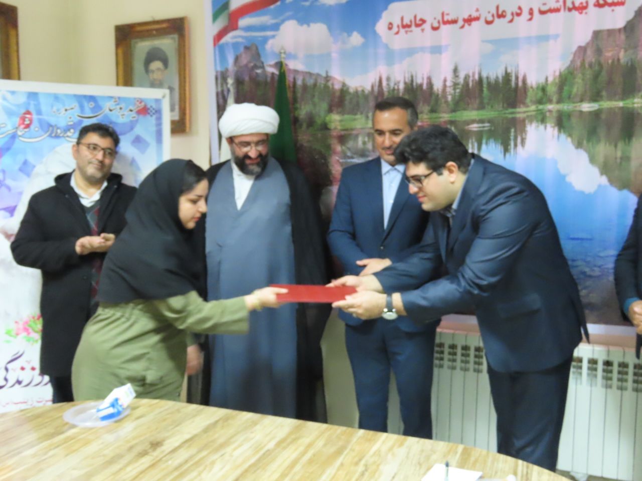 آیین تجلیل از پرستاران شهرستان چایپاره برگزار شد