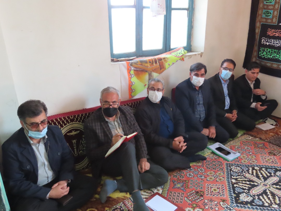 بازدید فرماندار و نماینده مردم شهرستان های خوی و چایپاره در مجلس شورای اسلامی از روستا های بخش مرکزی