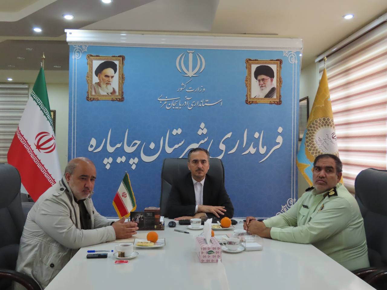 برگزاری جلسه کارگروه توسعه نظم و امنیت استان
