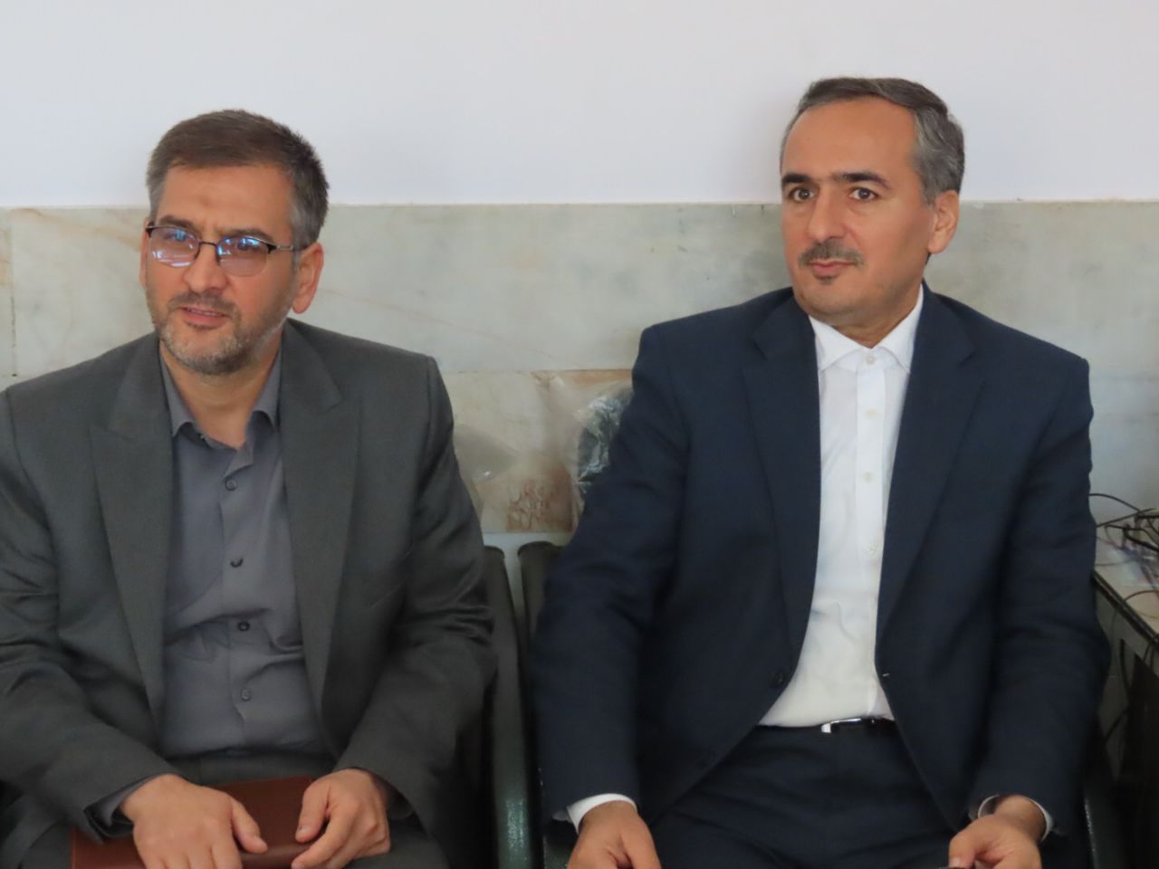 بازدید فرماندار شهرستان چایپاره از دبیرستان شهید آقازاده