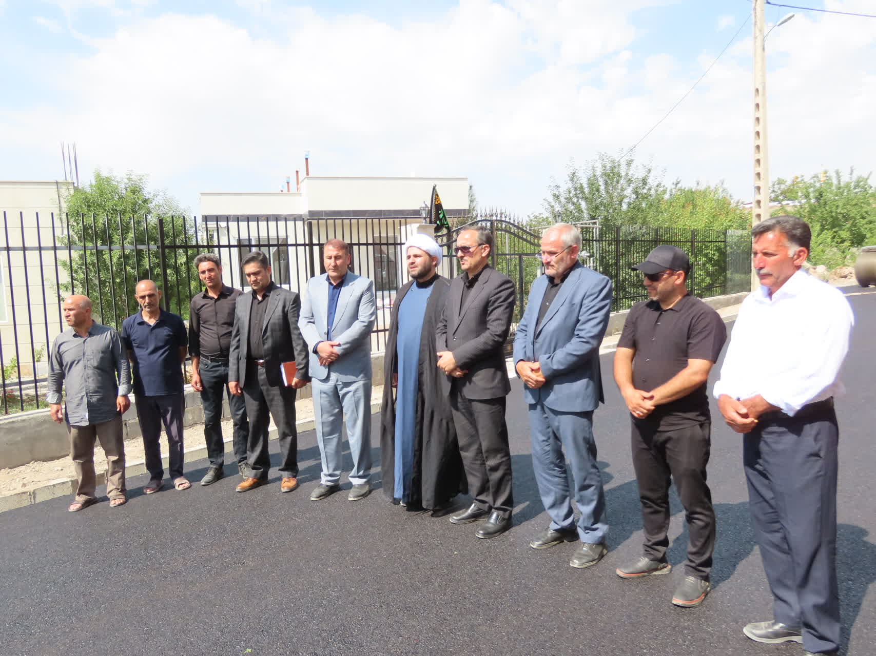 طرح عمرانی بهسازی و آسفالت معابر روستای مارقشه آماده افتتاح شد