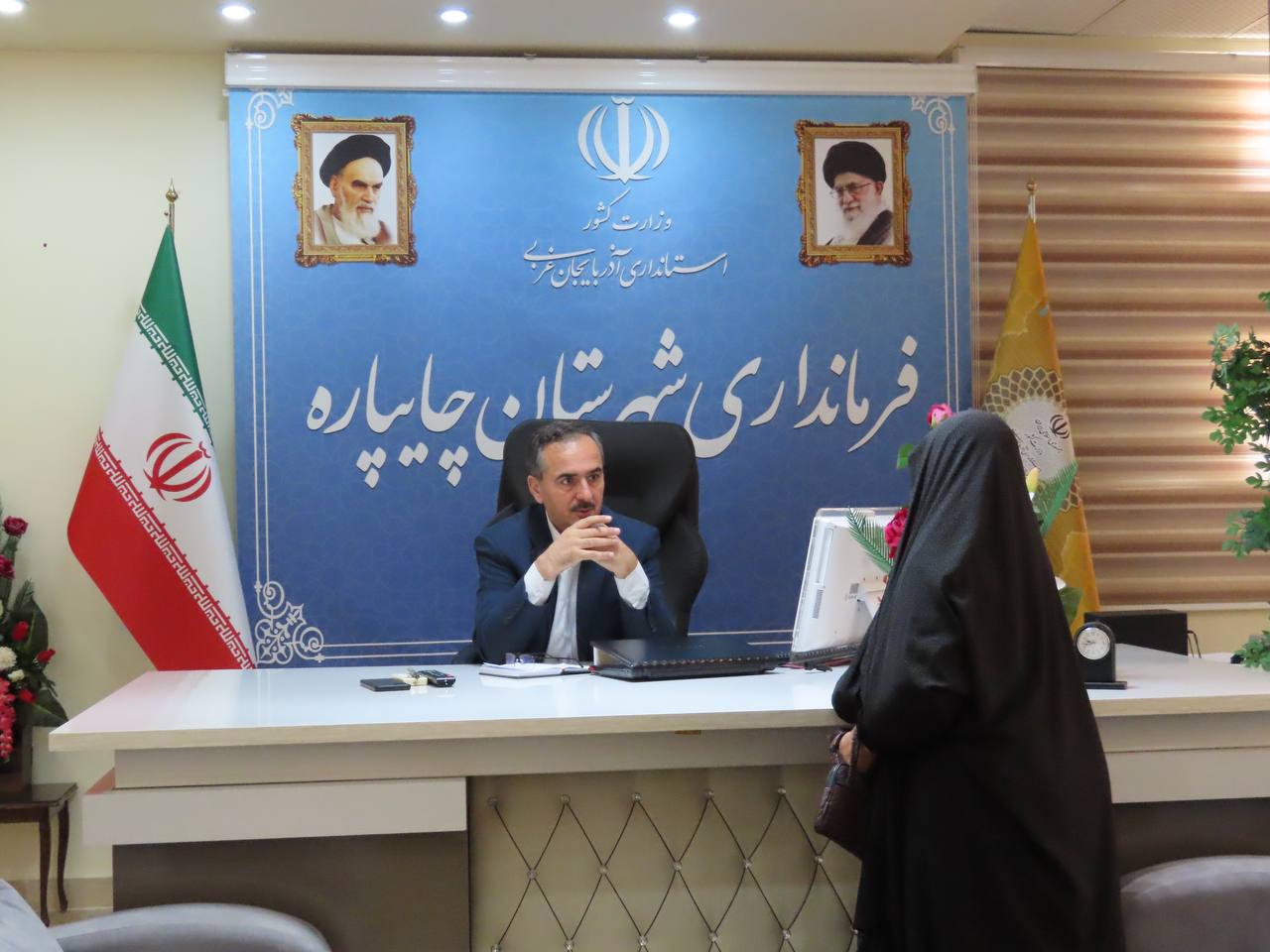 احصاء و بررسی مشکلات مردمی توسط نماینده عالی دولت در شهرستان چایپاره