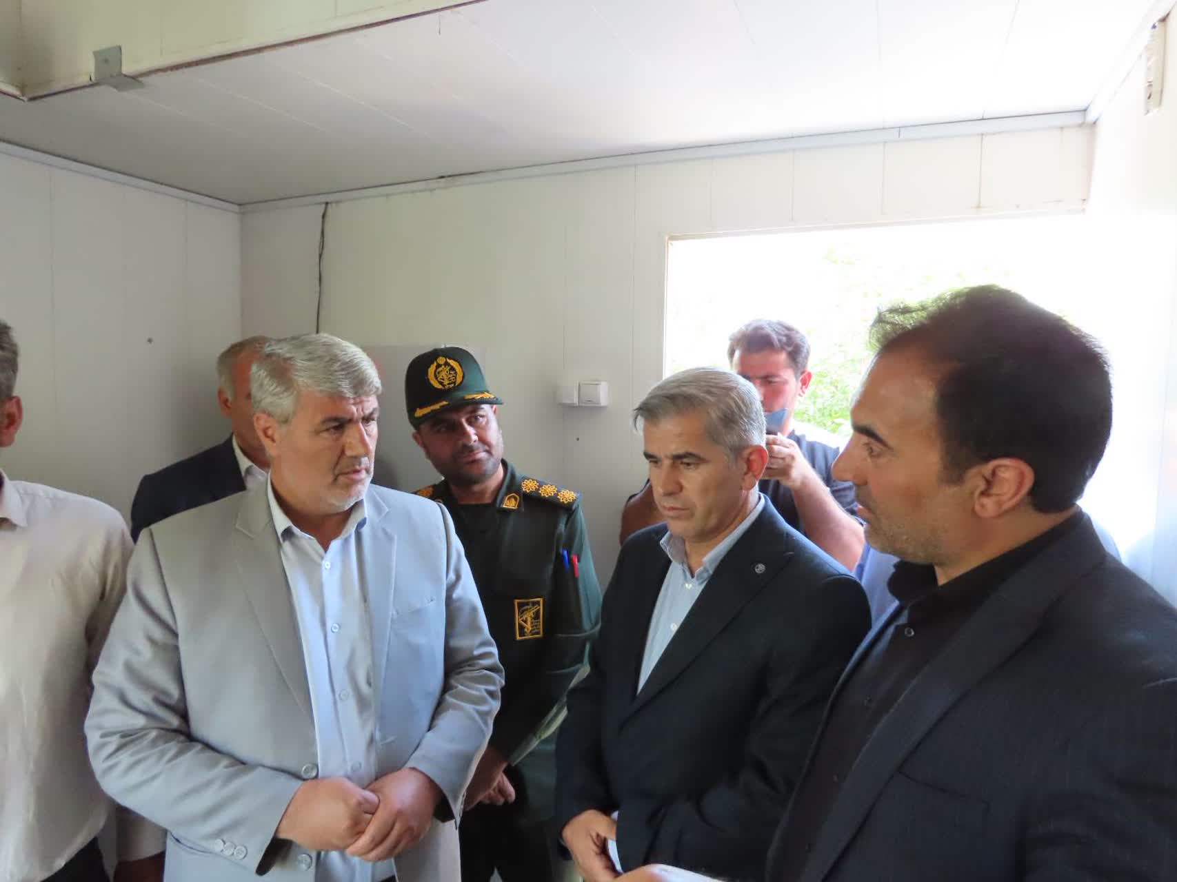 افتتاح پروژه آبرسانی به روستای شوریک