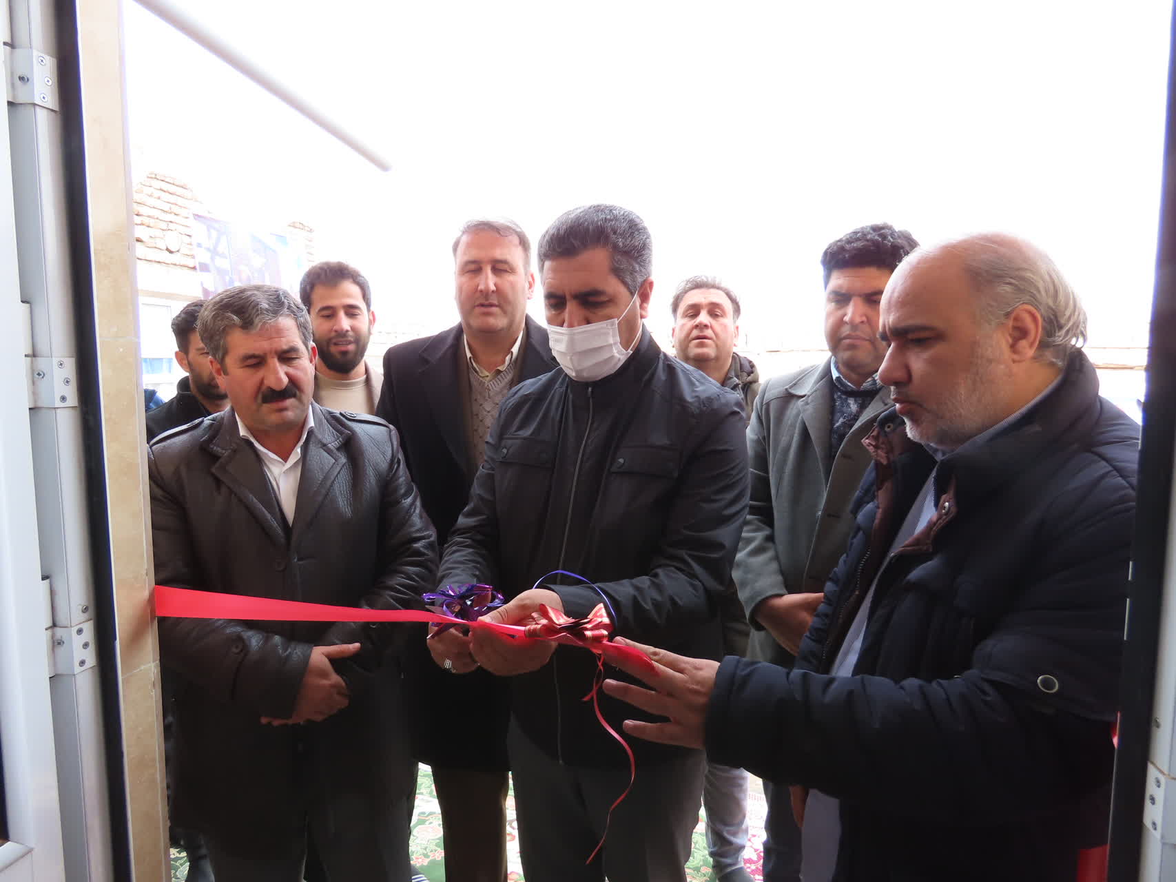 افتتاح همزمان 30 واحد مسکونی در روستای بیگدرویش از توابع بخش حاجیلار