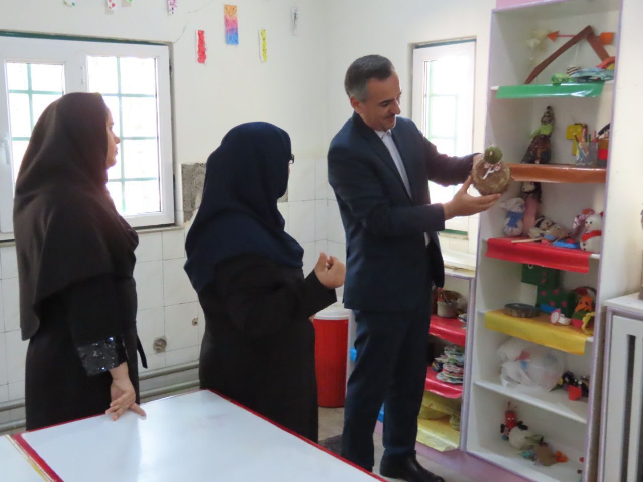 بازدید فرماندار از کانون پرورش فکری کودکان و نوجوانان شهرستان چایپاره