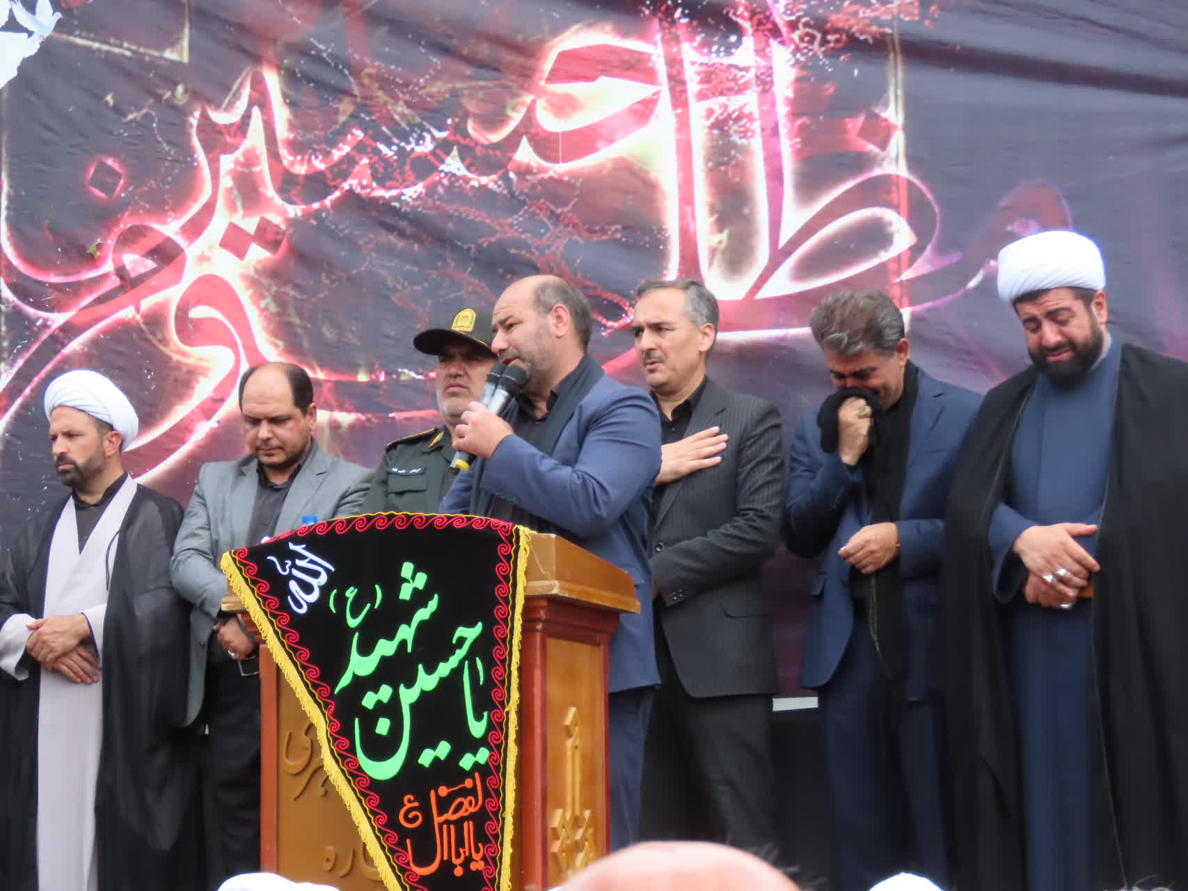 مراسم باشکوه تجمع عاشورائیان شهرستان چایپاره