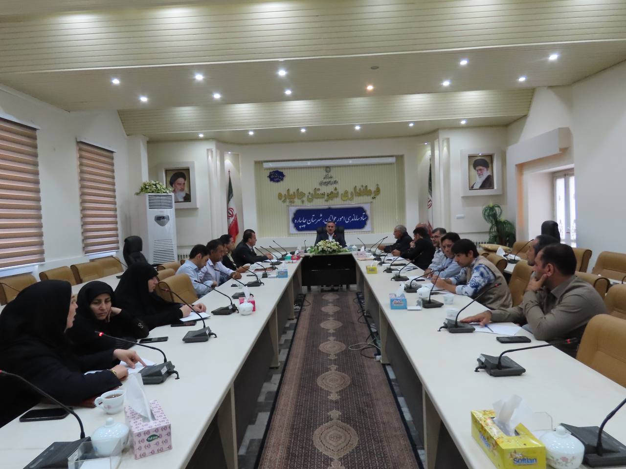 جلسه ستاد ساماندهی امور جوانان شهرستان چایپاره
