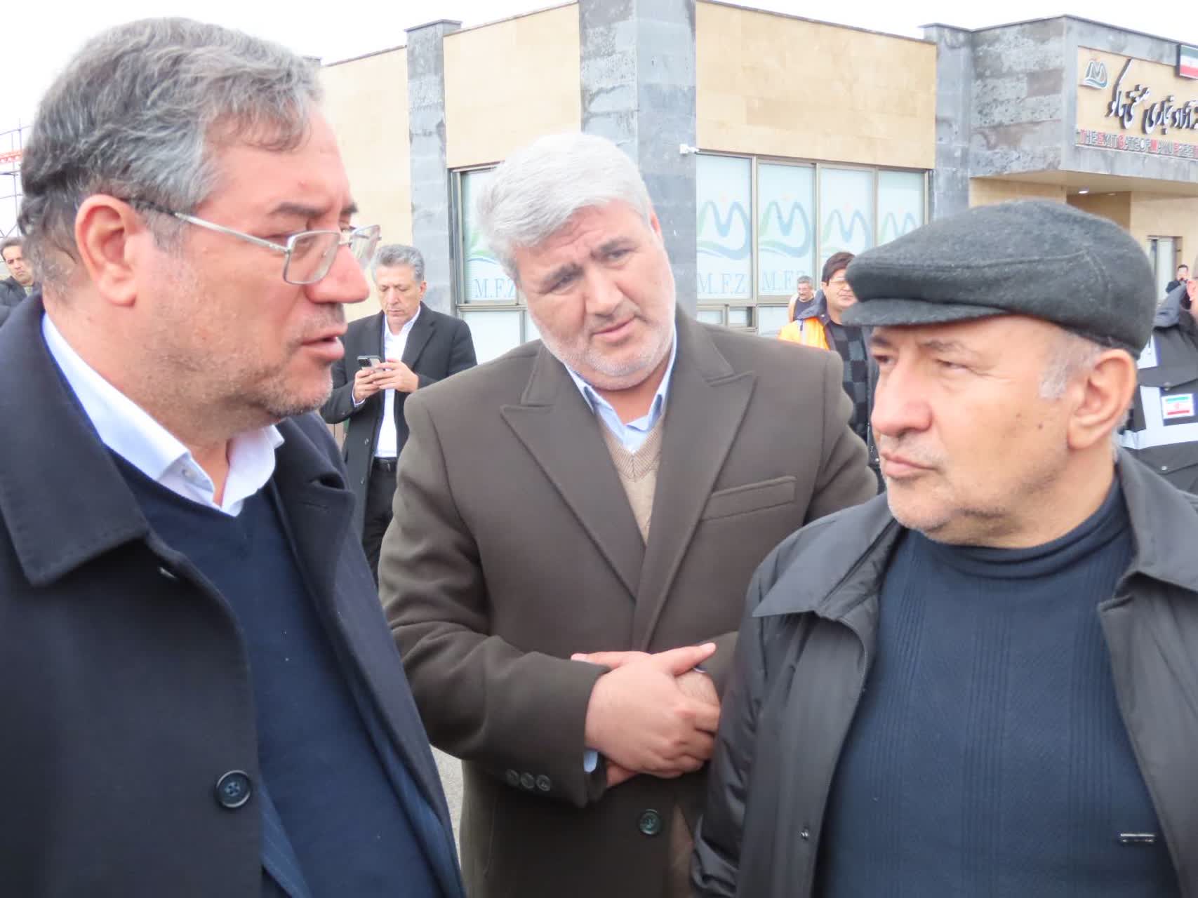 بازدید استاندار آذربایجان‌غربی از گیت خروجی منطقه آزاد ماکو