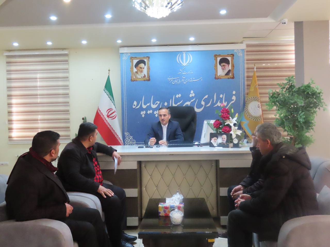 احصاء و بررسی مشکلات مردمی توسط نماینده عالی دولت در شهرستان چایپاره