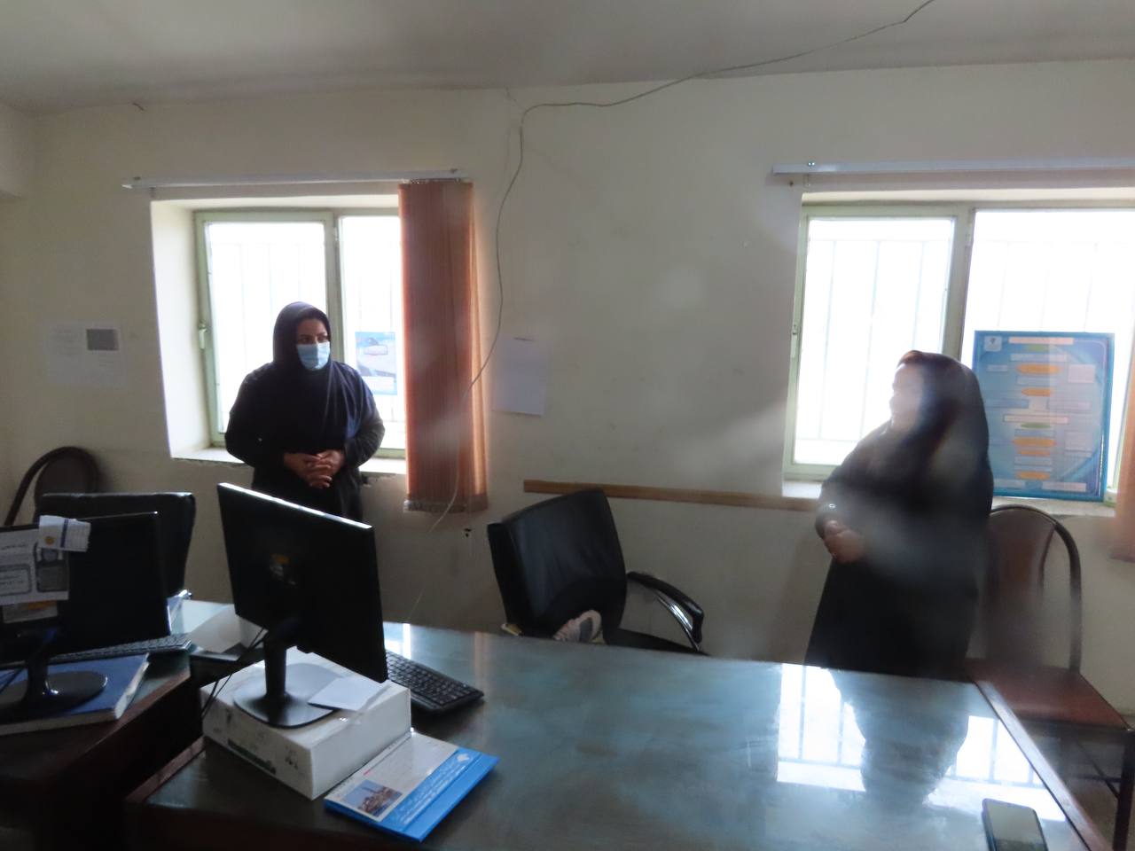 بازدید سرزده فرماندار چایپاره از خانه بهداشت روستای چورس