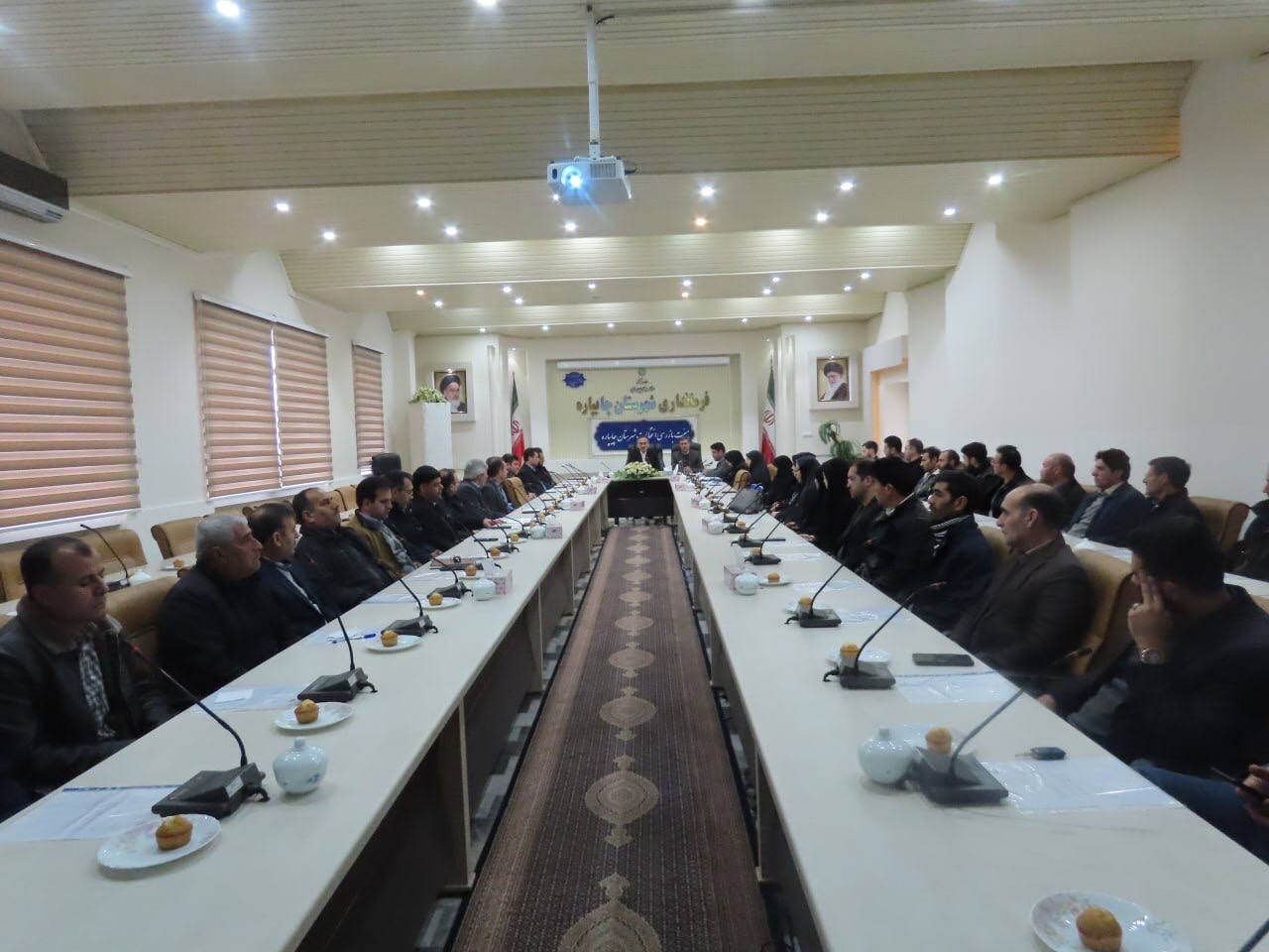 جلسه آموزش بازرسان شعب اخذ رای انتخابات شهرستان چایپاره