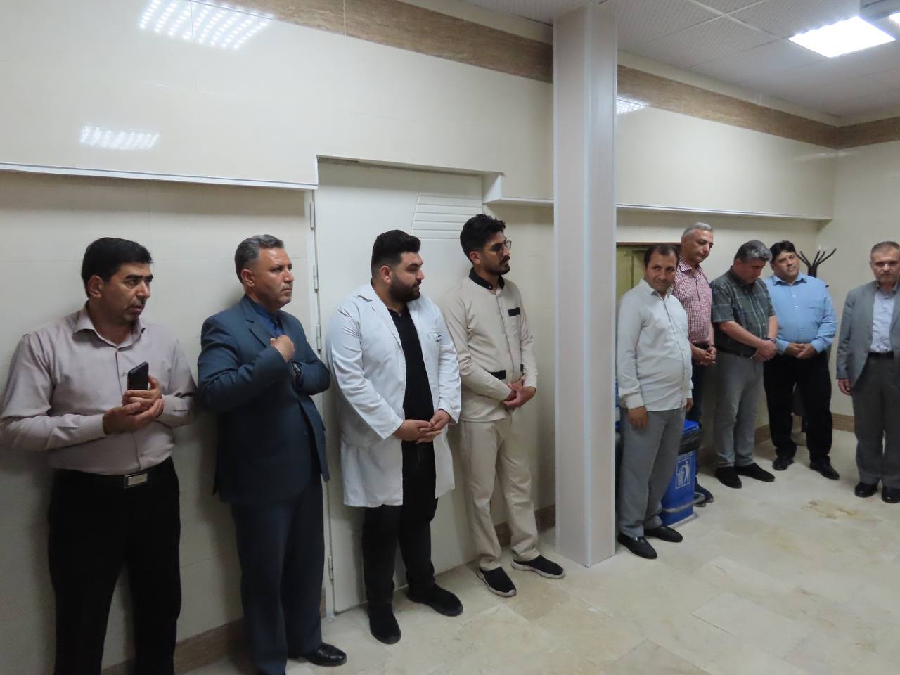 مراسم افتتاح بخش رادیولوژی دیجیتال بیمارستان حضرت امام خمینی (ره) چایپاره