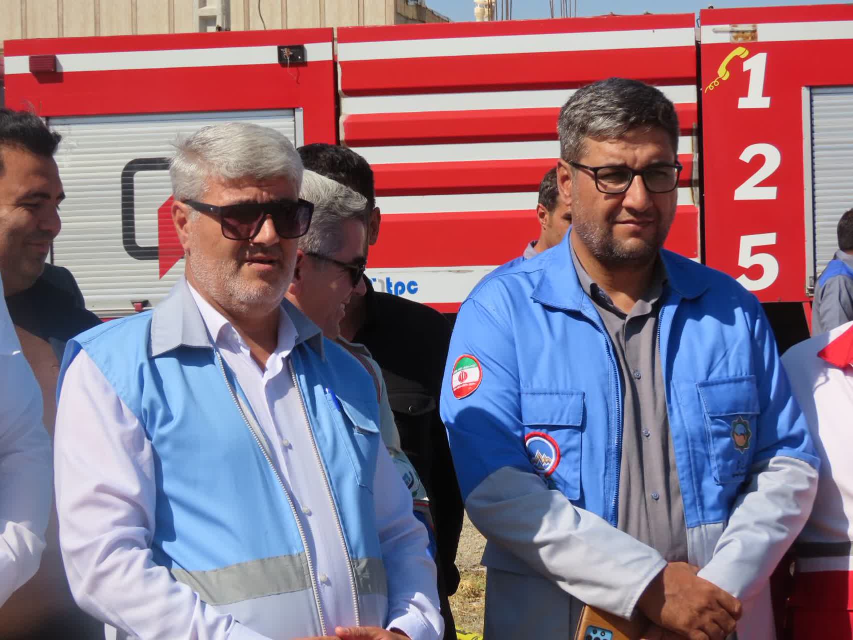 برگزاری مانور لحظه صفر ستاد پیشگیری ، هماهنگی ، فرماندهی و پاسخ به بحران شهرستان چایپاره