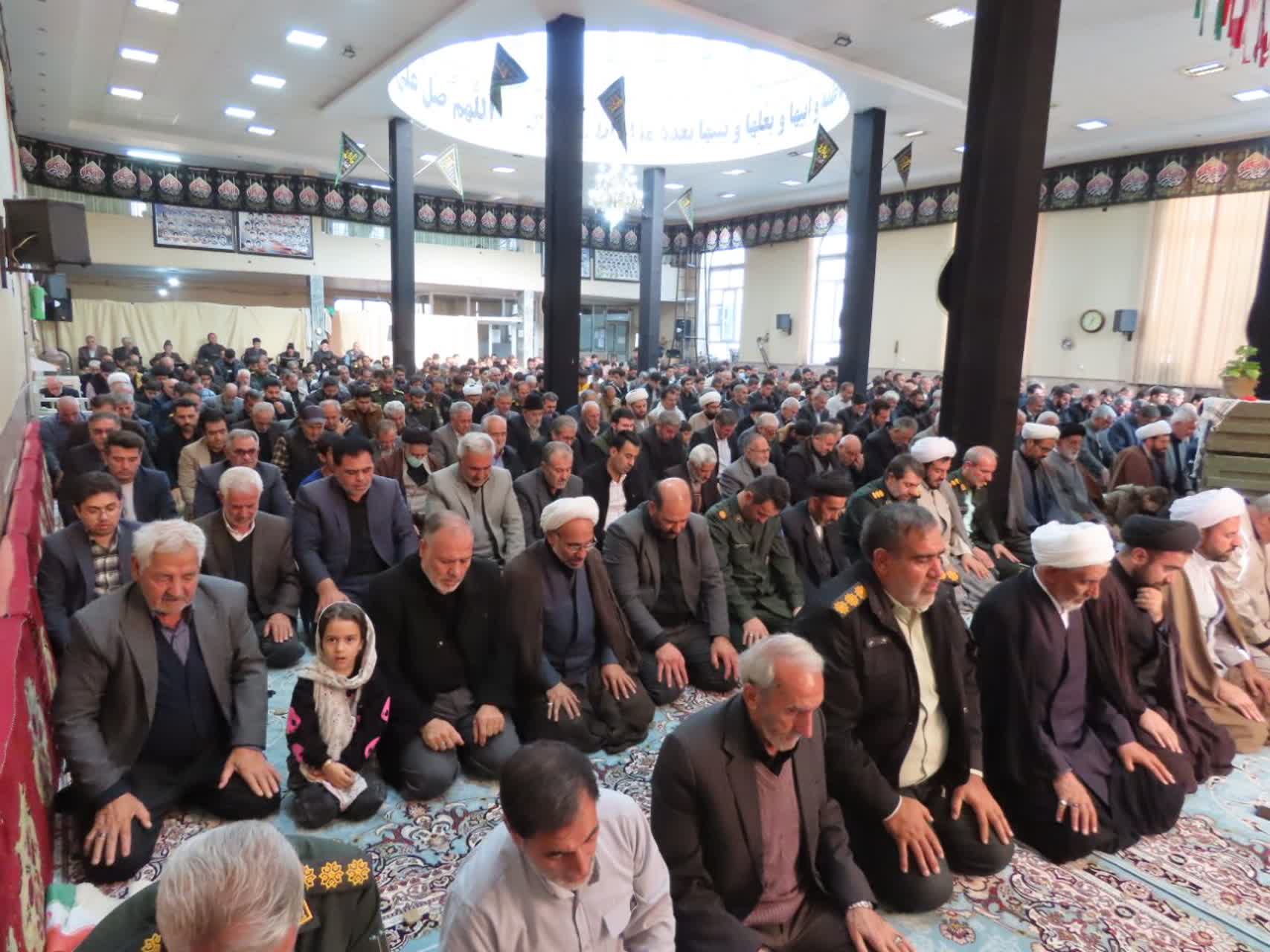 برگزاری نماز عبادی سیاسی جمعه