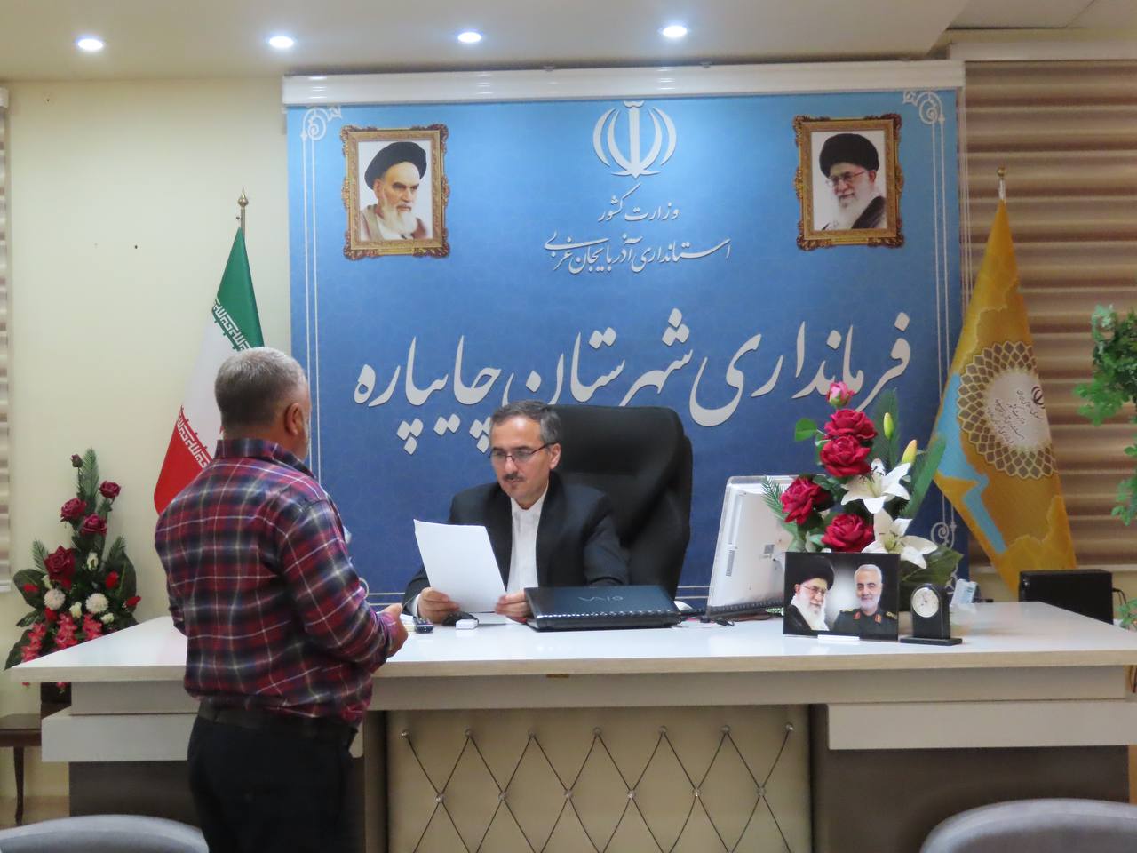 احصاء و بررسی مشکلات مردمی توسط نماینده عالی دولت در شهرستان چایپاره