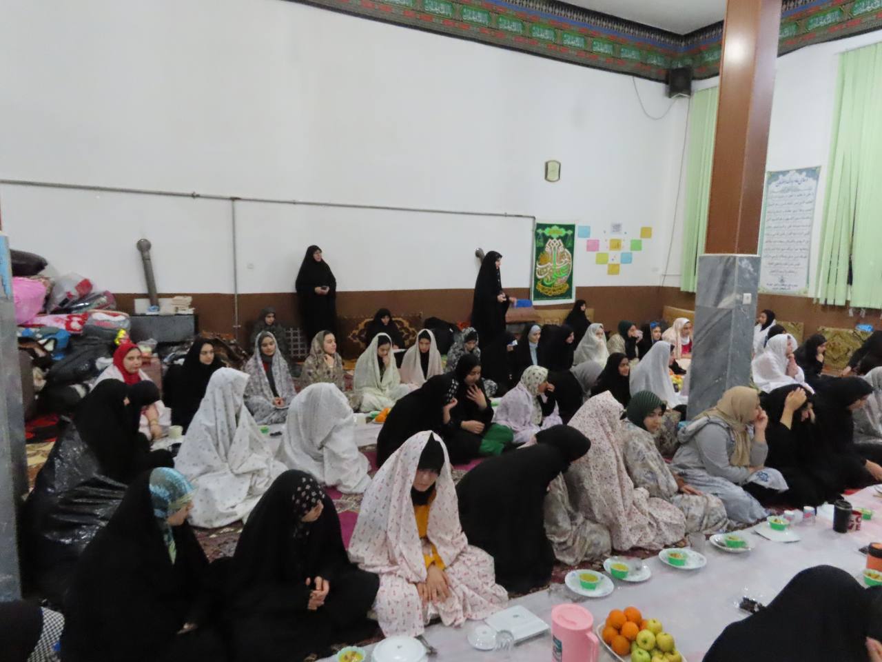 حضور فرماندار در مراسم اعتکاف دانش آموزی دختران شهرستان چایپاره