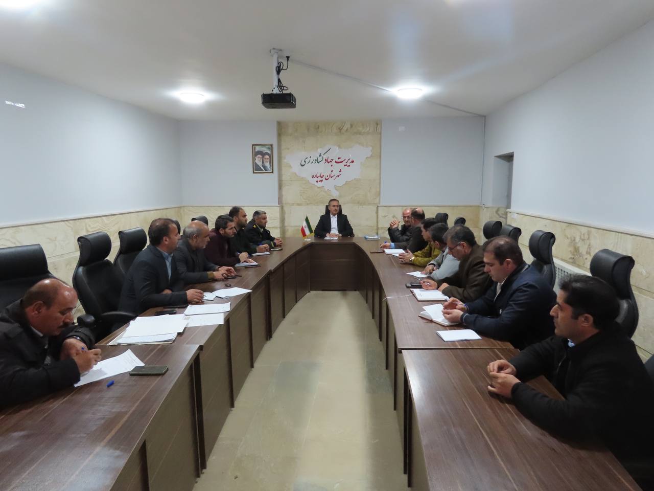 جلسه کارگروه آرد و نان شهرستان چایپاره