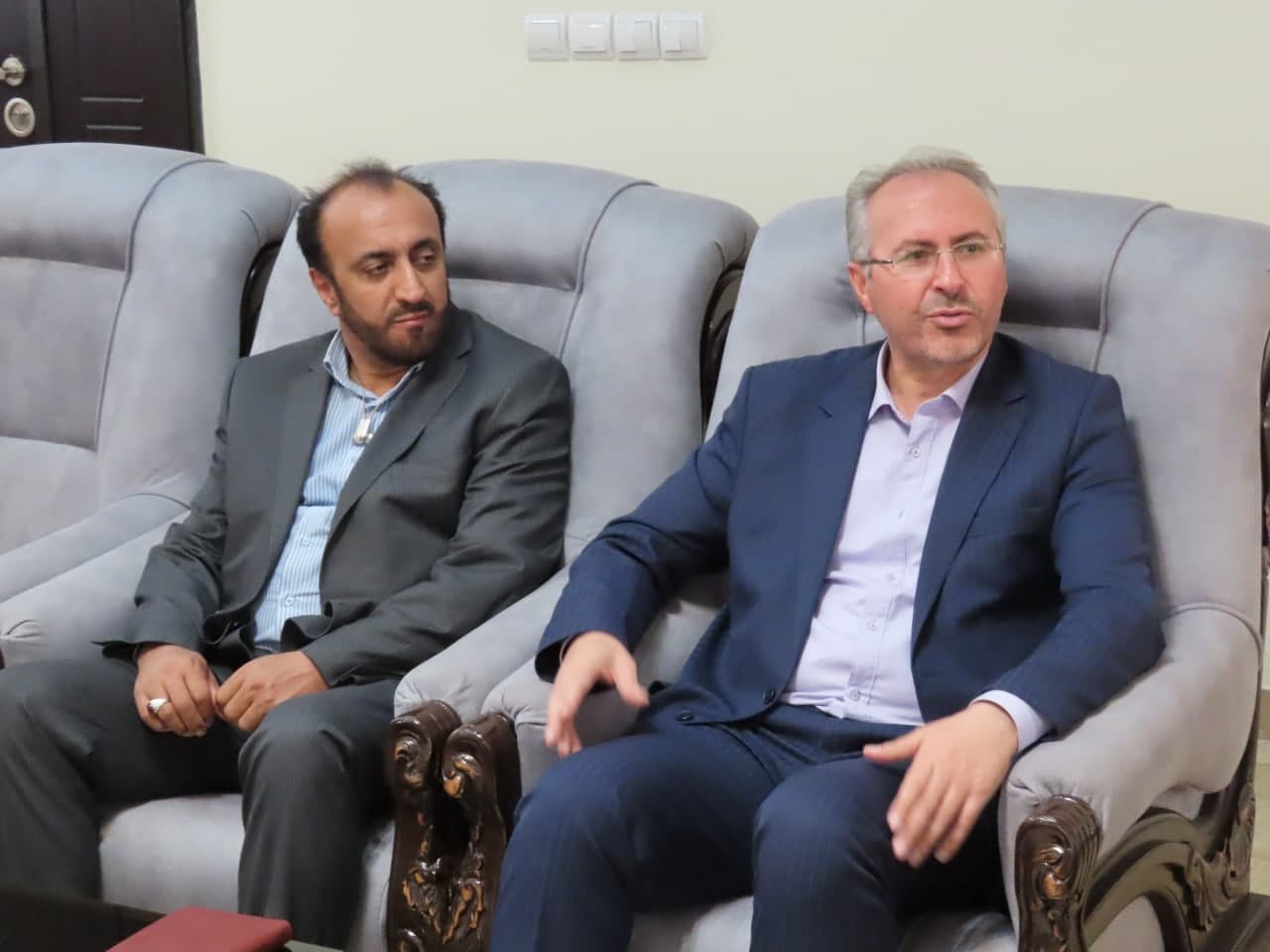 دیدار معاون پرورشی مدیر کل آموزش و پرورش استان با فرماندار شهرستان چیپاره