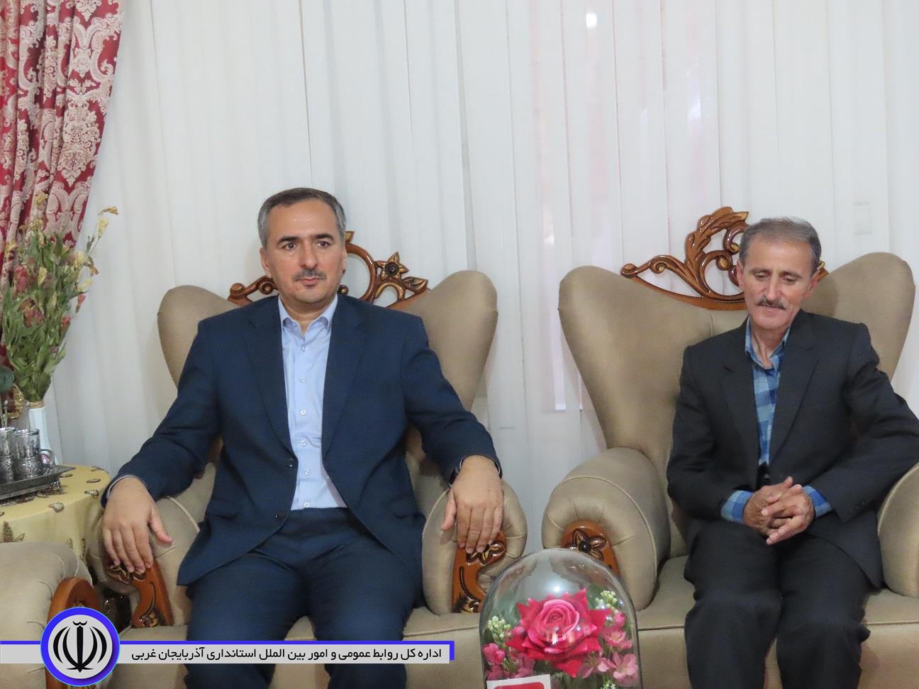 دیدار فرماندار چایپاره با آزادگان سرافراز