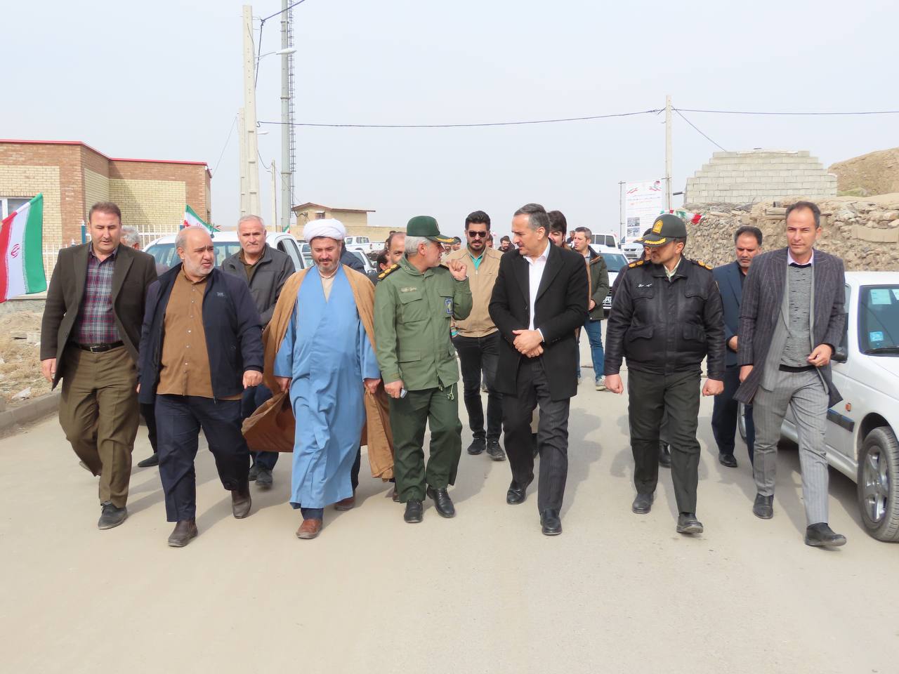 در ششمین روز از مراسم سالروز دهه فجر صورت گرفت: افتتاح طرح هادی و آسفالت معابر روستای شیرین بلاغ