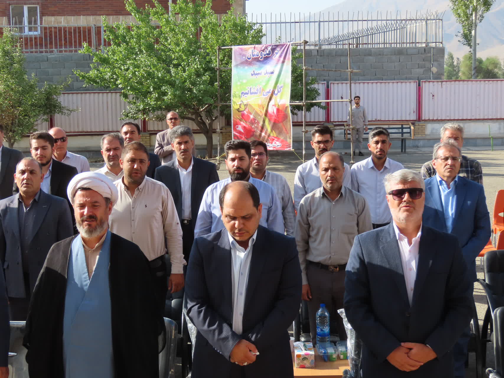 افتتاح فضای ورزشی روباز (چمن مصنوعی) دبیرستان شبانه روزی خلیج فارس