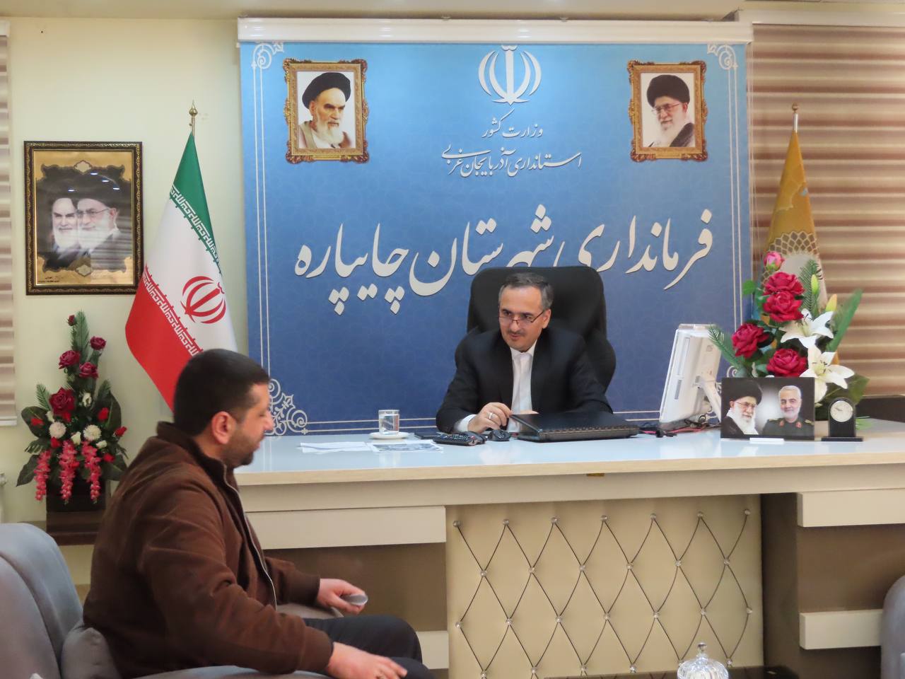 احصاء و بررسی مشکلات مردمی توسط نماینده عالی دولت در شهرستان چایپاره
