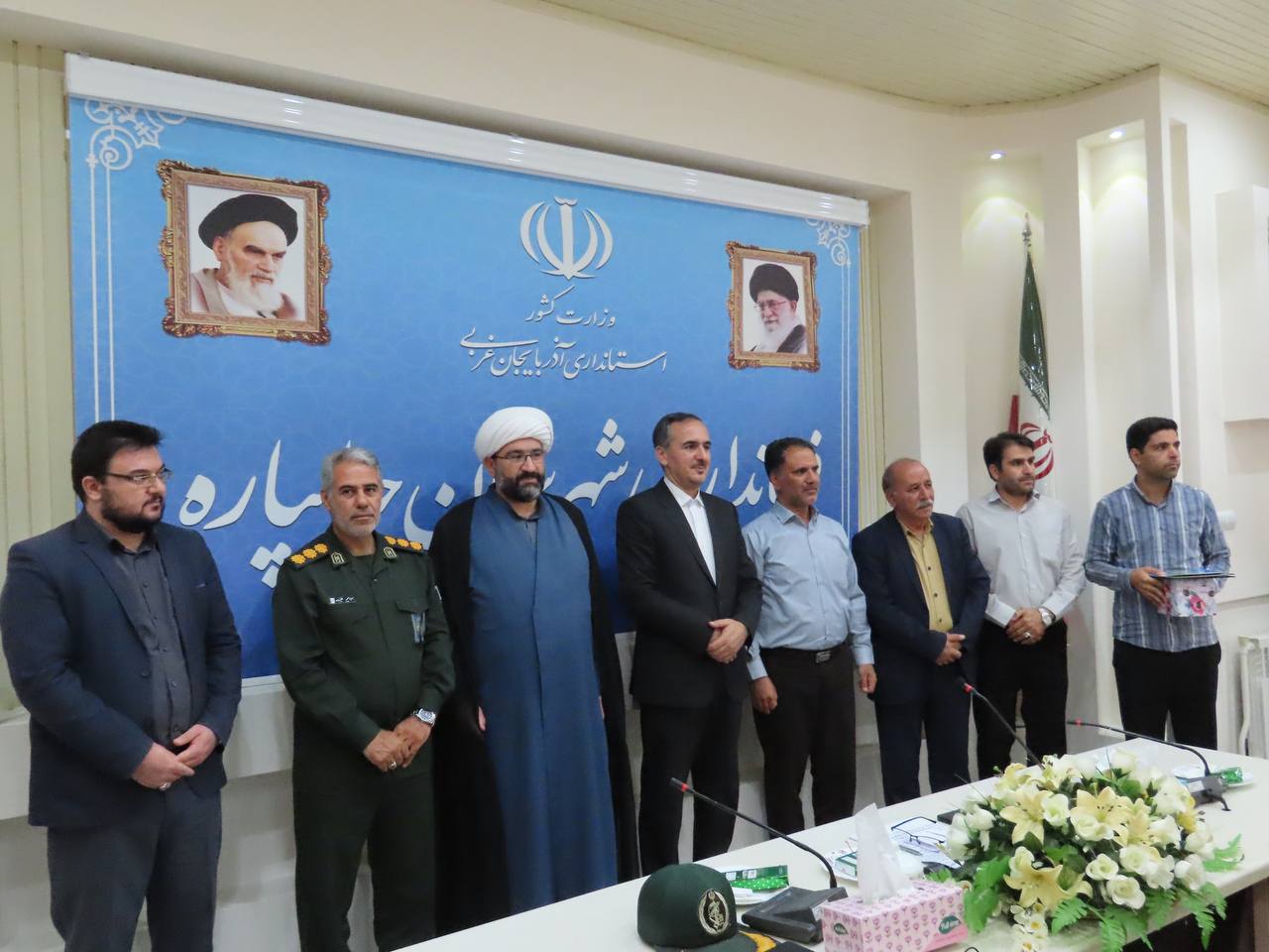 مراسم تجلیل از خبرنگاران و اصحاب رسانه شهرستان چایپاره
