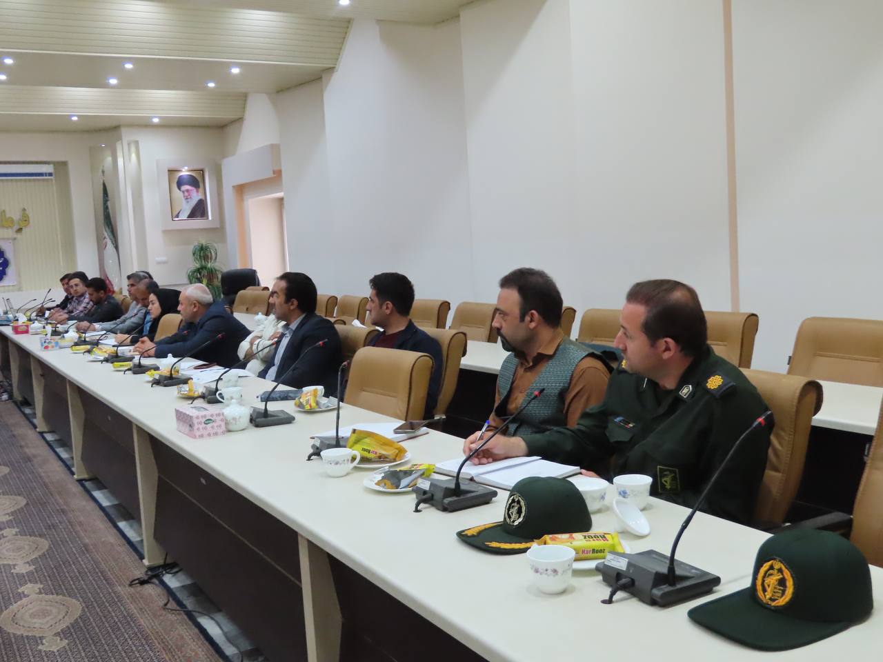 جلسه ستاد بازآفرینی شهری پایدار شهرستان چایپاره
