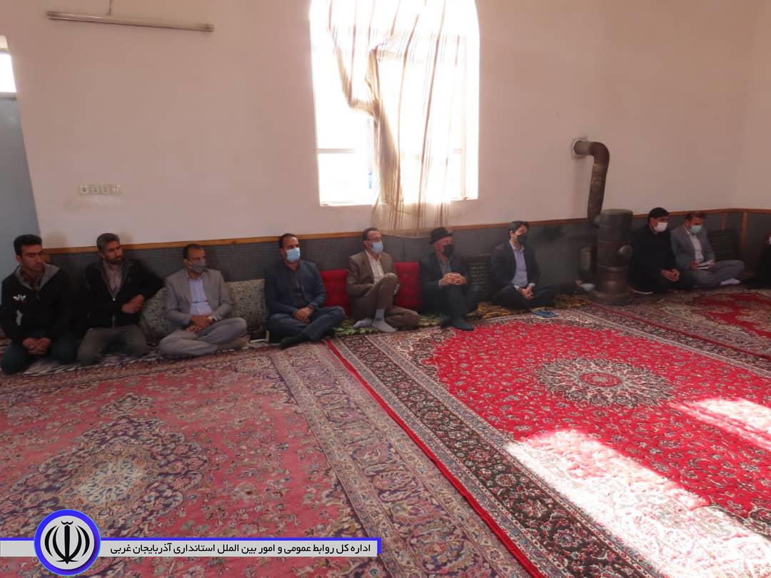 بازدید سعید شکورزاده فرماندار شهرستان از روستا های توابع بخش حاجیلار