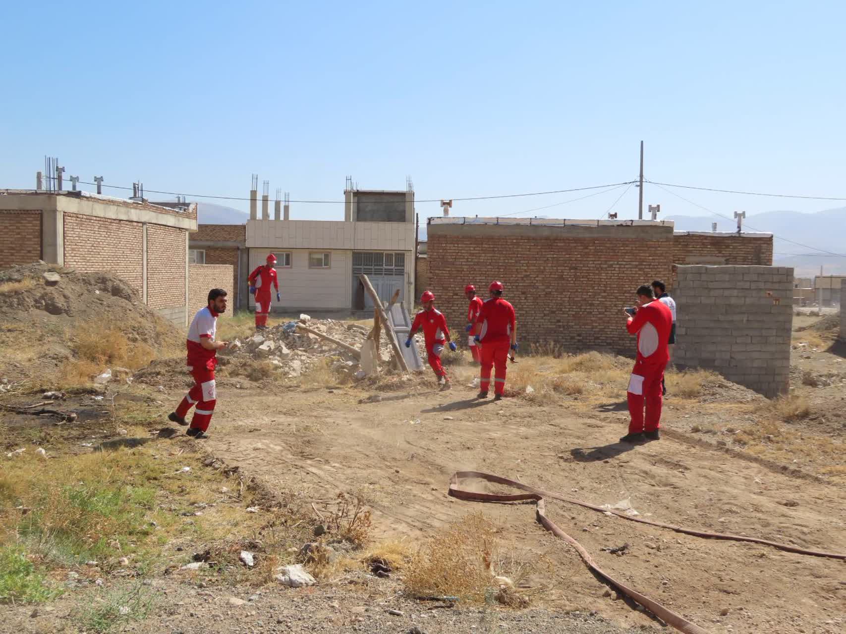 برگزاری مانور لحظه صفر ستاد پیشگیری ، هماهنگی ، فرماندهی و پاسخ به بحران شهرستان چایپاره