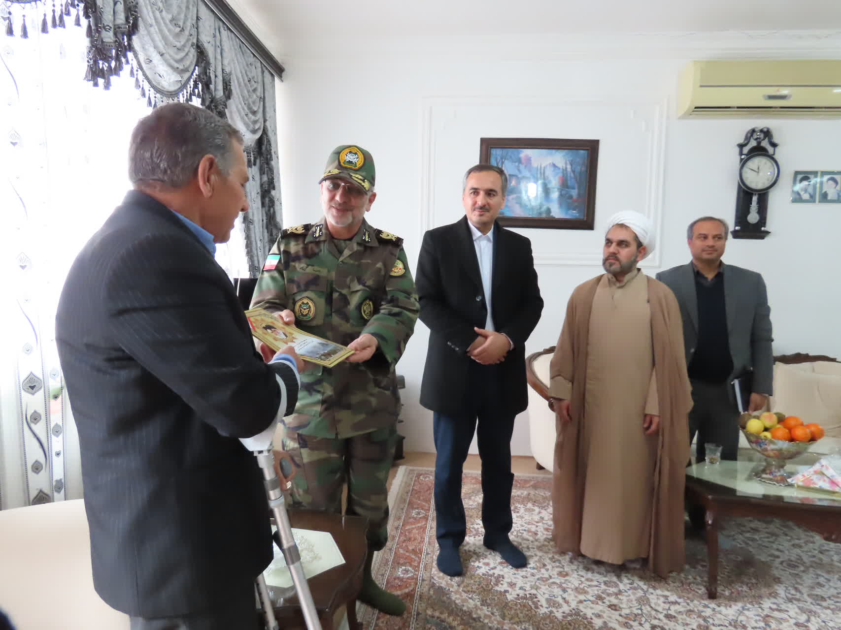 دیدار با جانبازان و ایثارگران شهرستان چایپاره