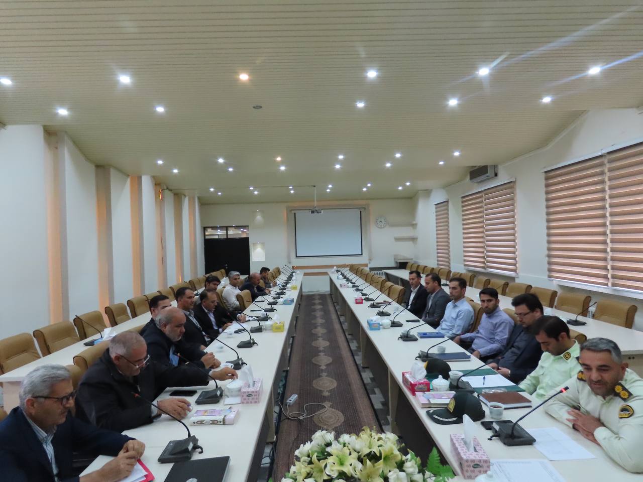 جلسه کمیسیون پیشگیری و مقابله با سرقت شهرستان چایپاره