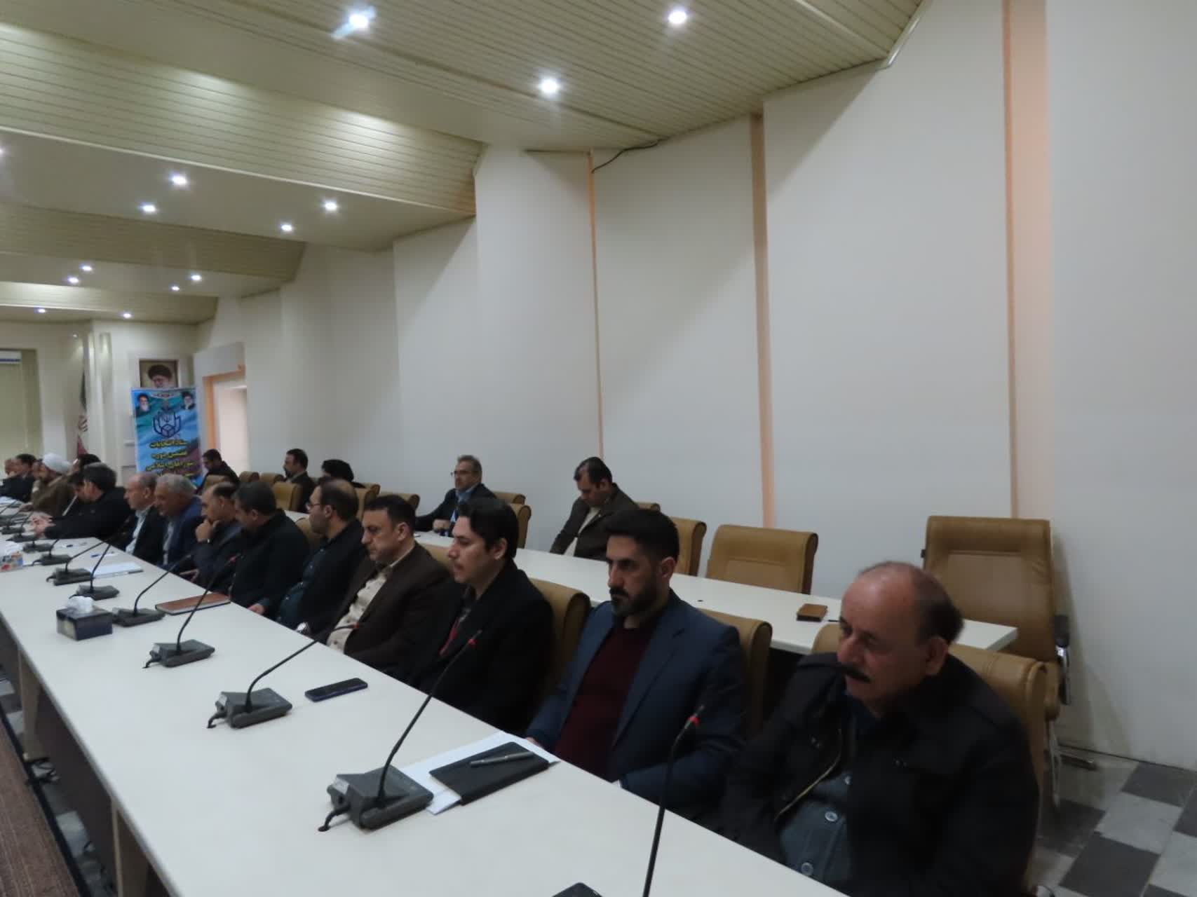 برگزاری جلسه شورای اداری شهرستان چایپاره